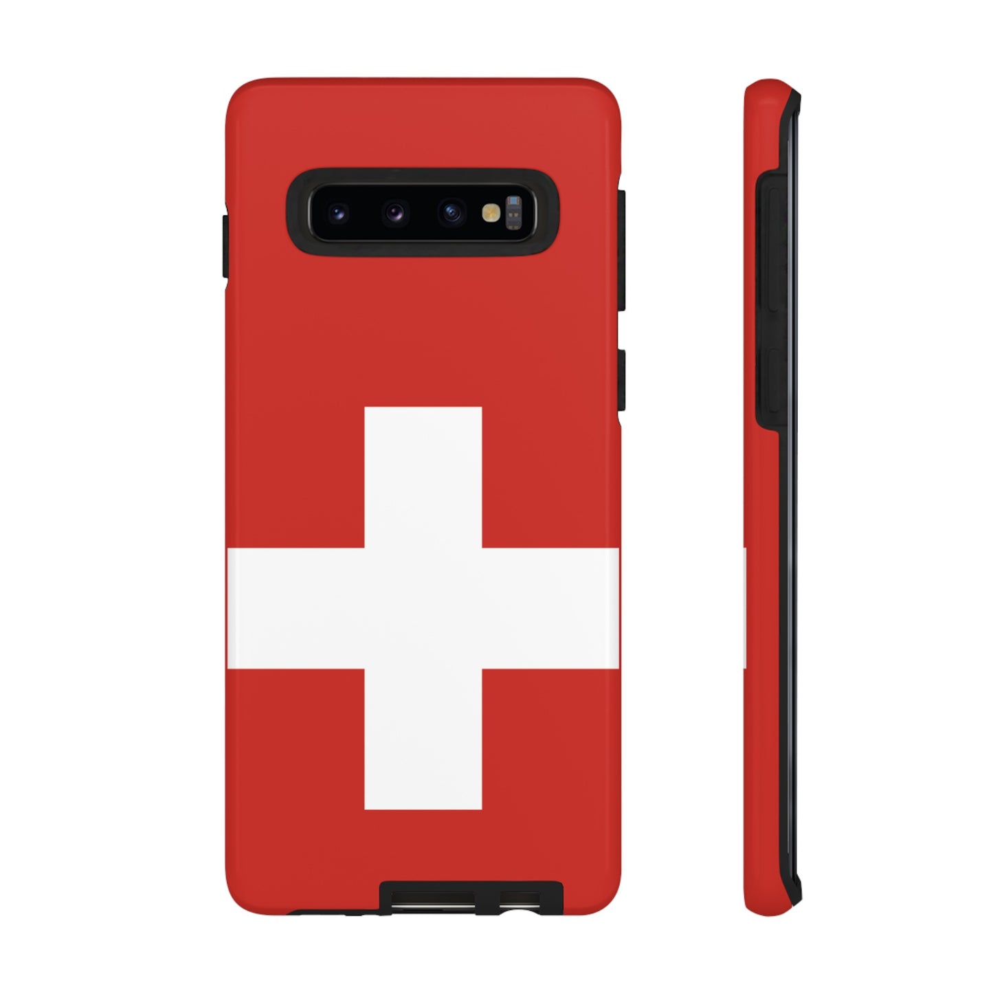 Switzerland Flag Phone Case | iPhone 15 Plus/ Pro, 14, 13, 12| Google Pixel 7, Pro, 5| Samsung Galaxy S23 All Major Phone Models