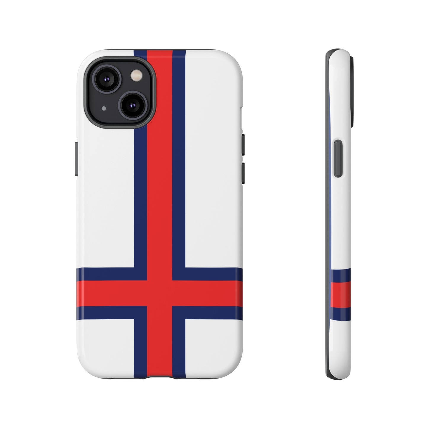 Faroe Island Denmark Flag Phone Case | iPhone 15 Plus/ Pro, 14, 13, 12| Google Pixel 7, Pro, 5| Samsung Galaxy S23 All Major Phone Models