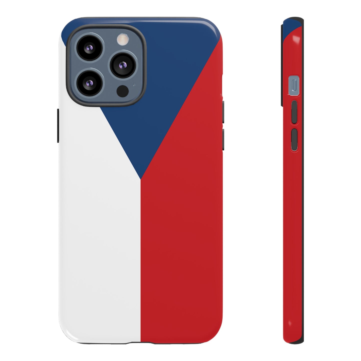 Czechia Flag Phone Case | iPhone 15 Plus/ Pro, 14, 13, 12| Google Pixel 7, Pro, 5| Samsung Galaxy S23 All Major Phone Models