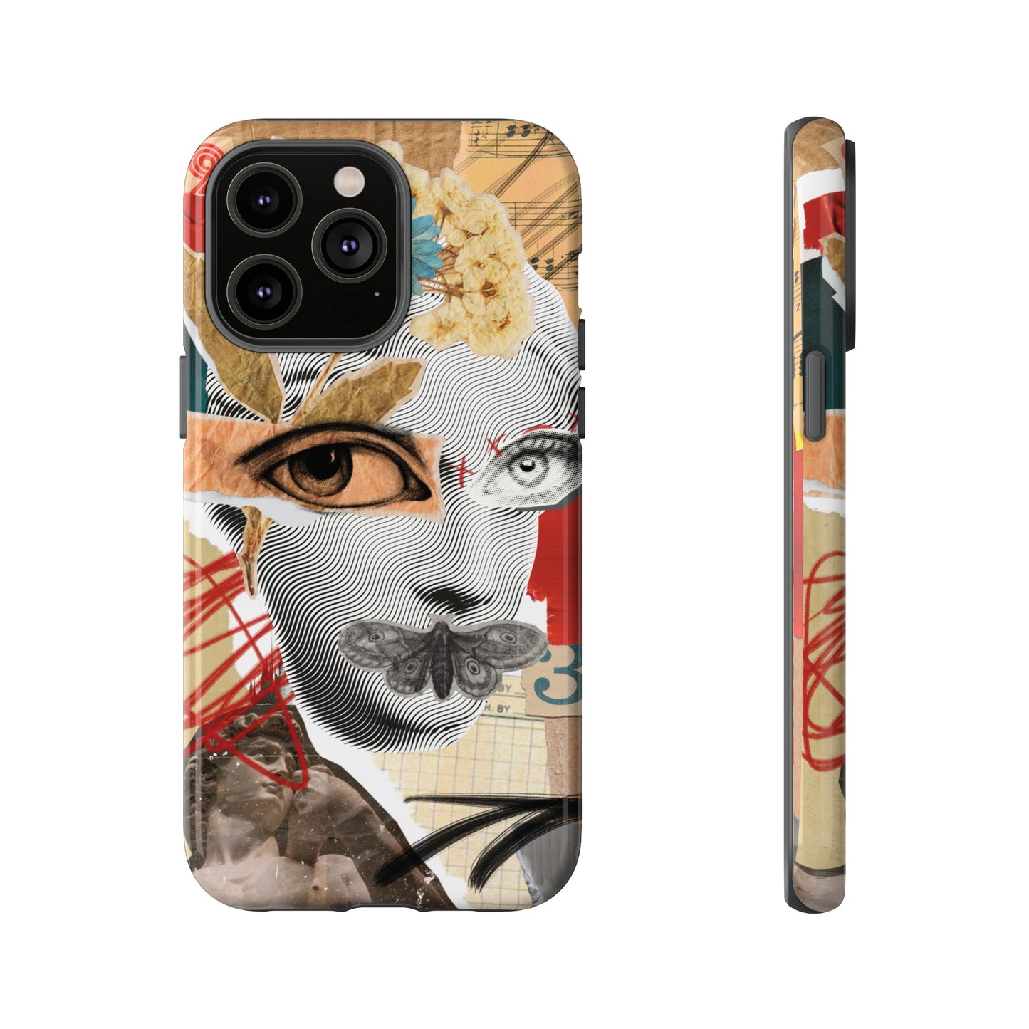 Woman Collage Wallpaper Phone Case | iPhone 15 Plus/ Pro, 14, 13, 12| Google Pixel 7, Pro, 5| Samsung Galaxy S23 All Major Phone Models