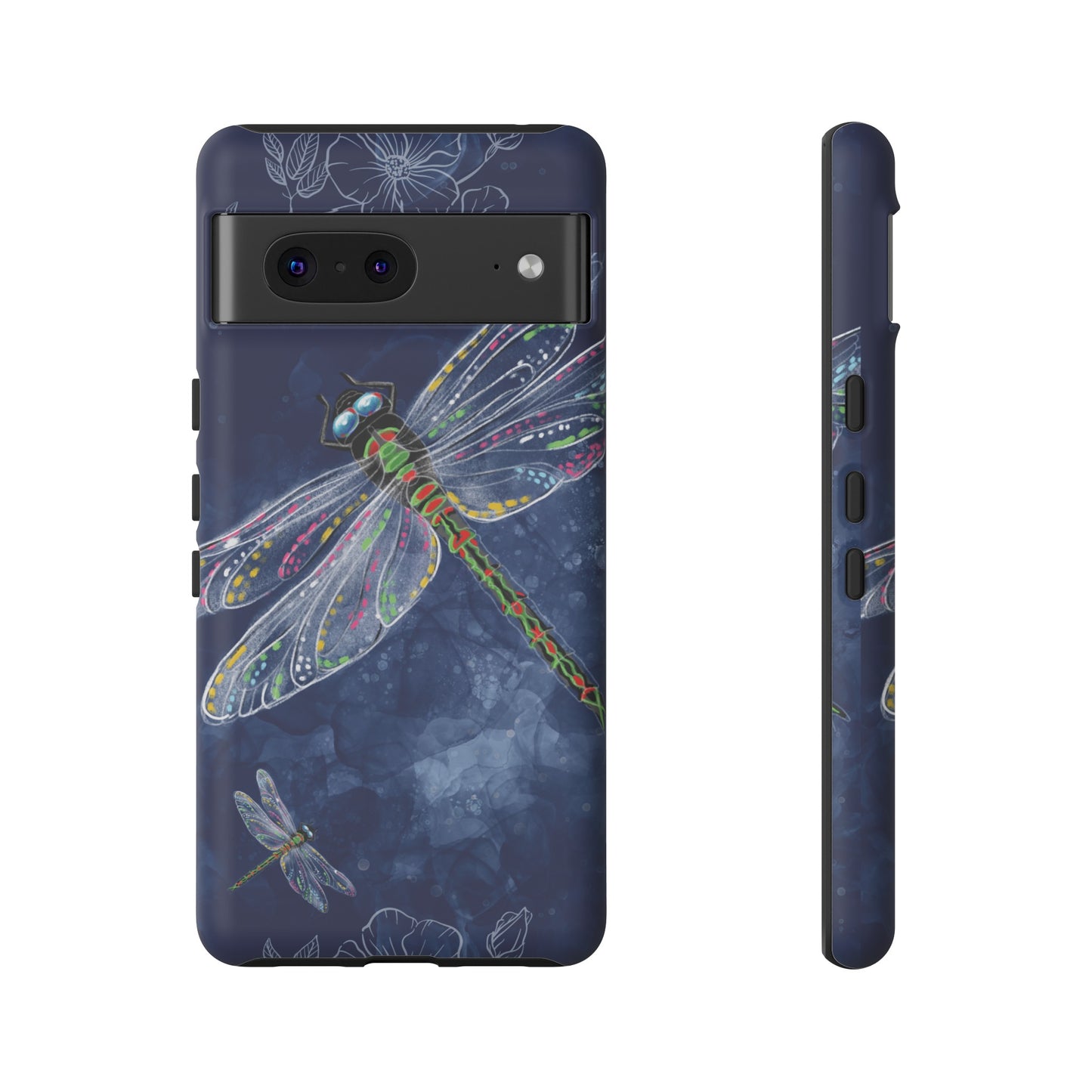 Dragonfly Wallpaper Phone Case | iPhone 15 Plus/ Pro, 14, 13, 12| Google Pixel 7, Pro, 5| Samsung Galaxy S23 All Major Phone Models