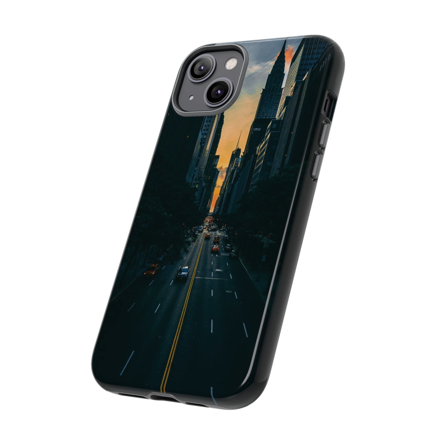 City Sunset Wallpaper Phone Case | iPhone 15 Plus/ Pro, 14, 13, 12| Google Pixel 7, Pro, 5| Samsung Galaxy S23 All Major Phone Models