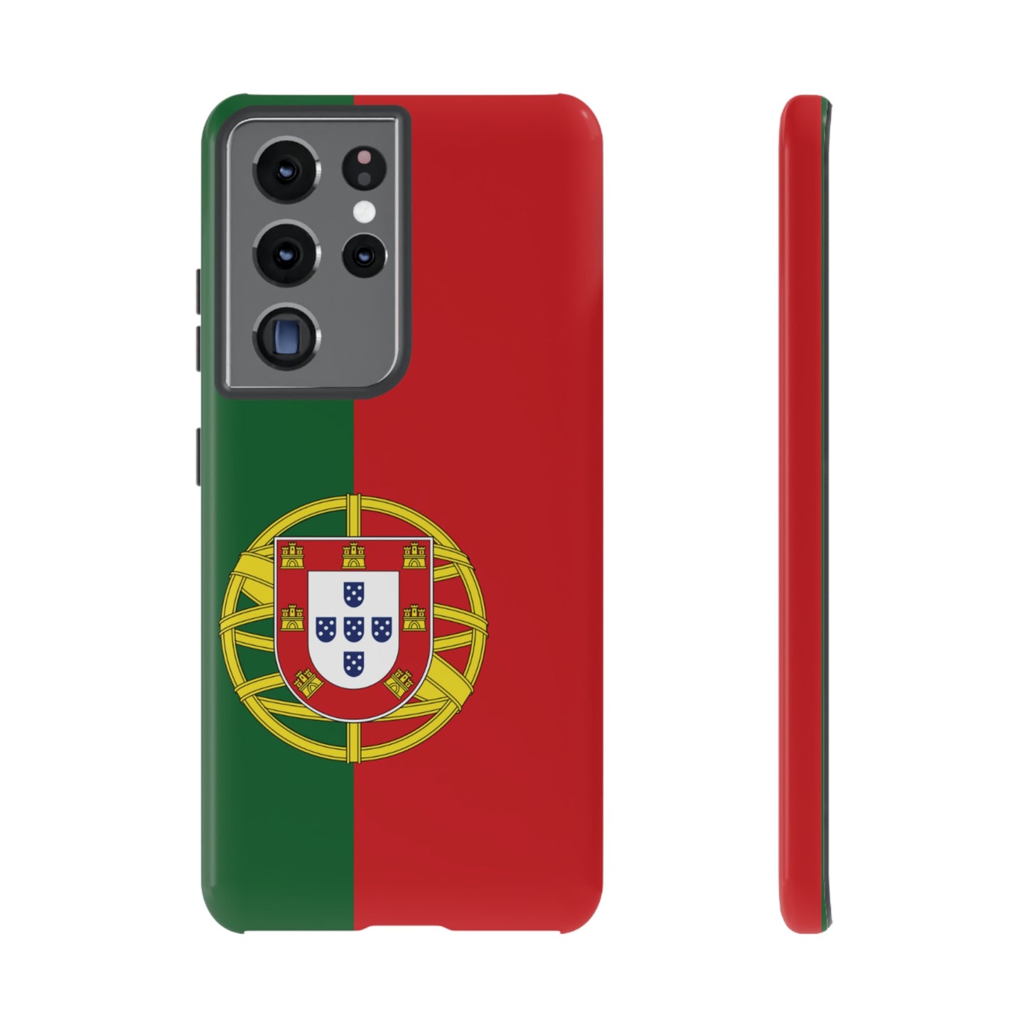 Portugal Flag Phone Case | iPhone 15 Plus/ Pro, 14, 13, 12| Google Pixel 7, Pro, 5| Samsung Galaxy S23 All Major Phone Models