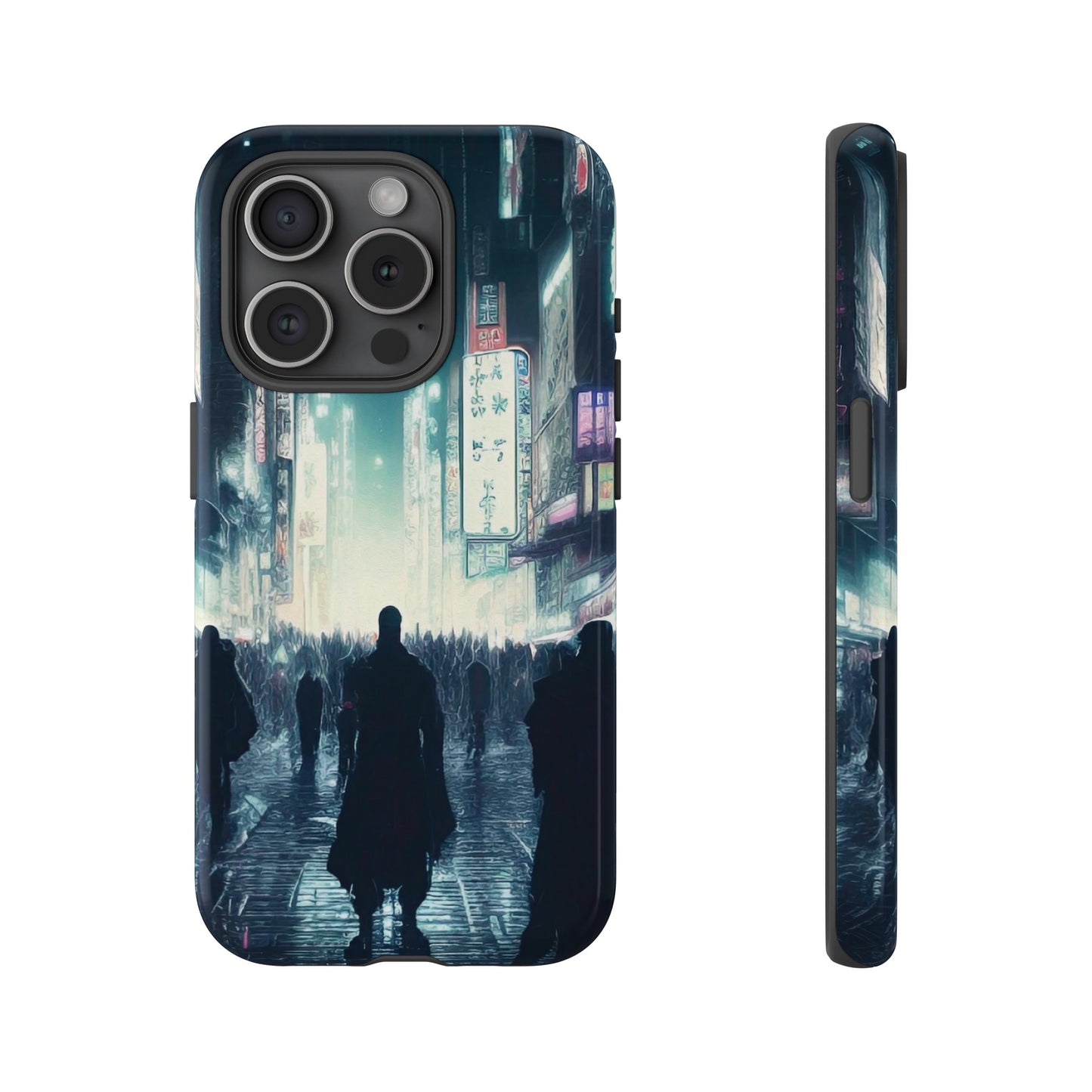 Strangers in the City Wallpaper Phone Case | iPhone 15 Plus/ Pro, 14, 13, 12| Google Pixel 7, Pro, 5| Samsung Galaxy S23 All Major Phone Models