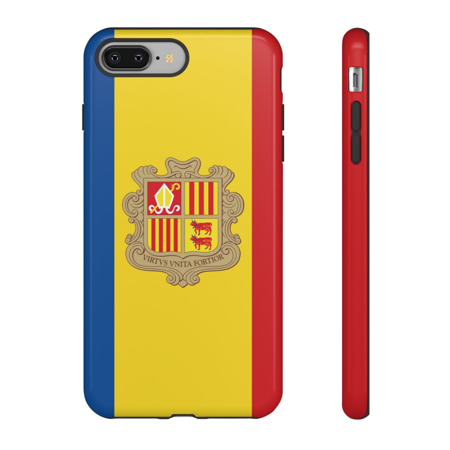 Andorra Flag Phone Case | iPhone 15 Plus/ Pro, 14, 13, 12| Google Pixel 7, Pro, 5| Samsung Galaxy S23 All Major Phone Models