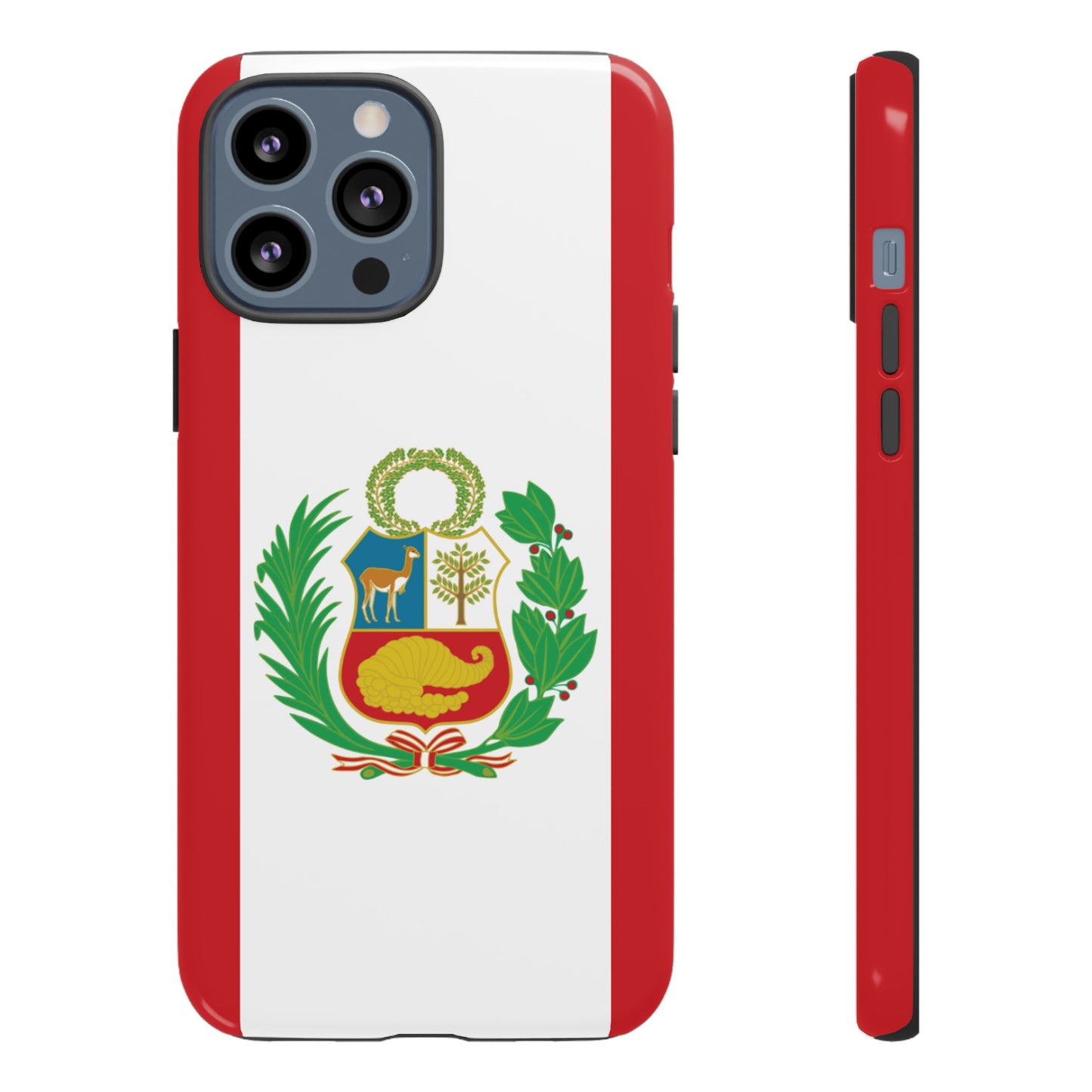 Peru Flag Phone Case | iPhone 15 Plus/ Pro, 14, 13, 12| Google Pixel 7, Pro, 5| Samsung Galaxy S23 All Major Phone Models