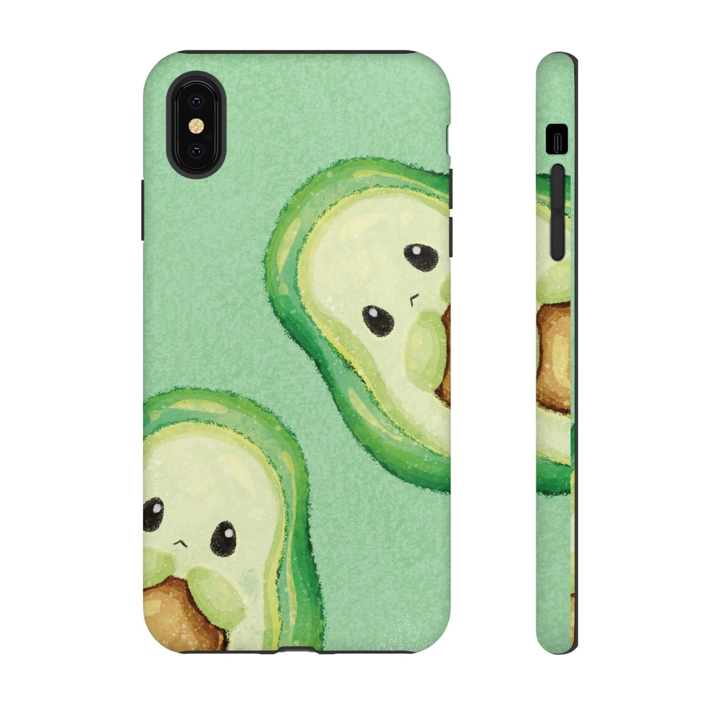 Avocado Friends Wallpaper Phone Case | iPhone 15 Plus/ Pro, 14, 13, 12| Google Pixel 7, Pro, 5| Samsung Galaxy S23 All Major Phone Models