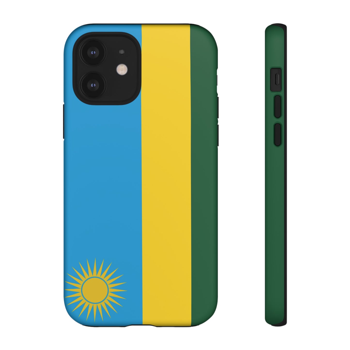 Rwanda Flag Phone Case | iPhone 15 Plus/ Pro, 14, 13, 12| Google Pixel 7, Pro, 5| Samsung Galaxy S23 All Major Phone Models