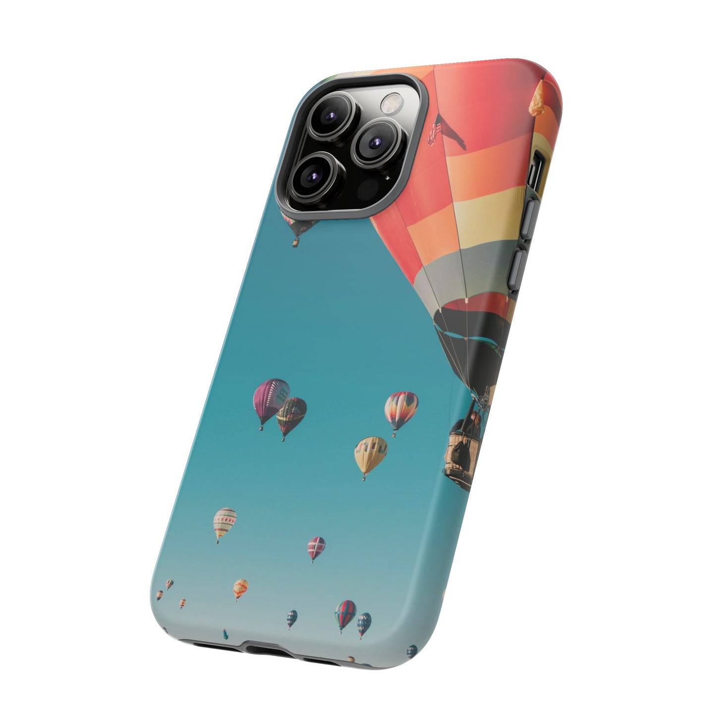 Hot Air Balloon Wallpaper Phone Case | iPhone 15 Plus/ Pro, 14, 13, 12| Google Pixel 7, Pro, 5| Samsung Galaxy S23 All Major Phone Models