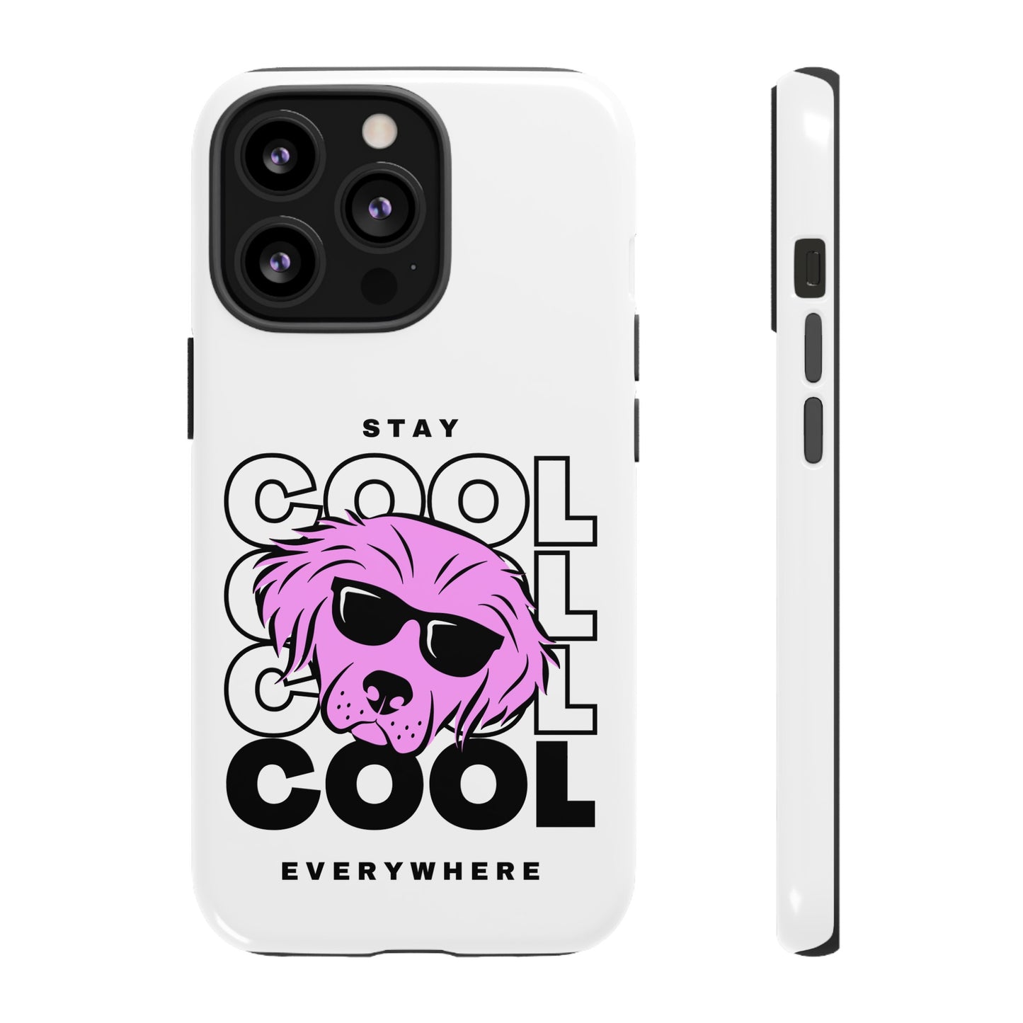 Stay Cool Phone Case | iPhone 15 Plus/ Pro, 14, 13, 12| Google Pixel 7, Pro, 5| Samsung Galaxy S23 All Major Phone Models