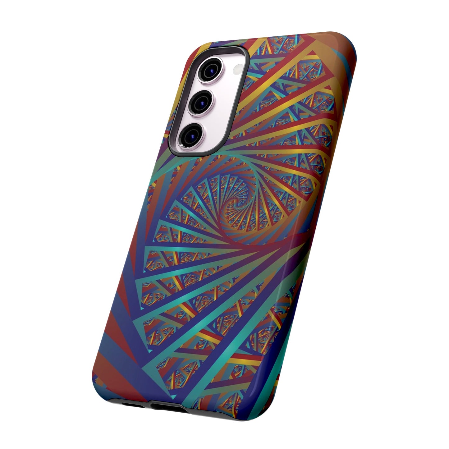 Colourful Spiral Wallpaper Phone Case | iPhone 15 Plus/ Pro, 14, 13, 12| Google Pixel 7, Pro, 5| Samsung Galaxy S23 All Major Phone Models