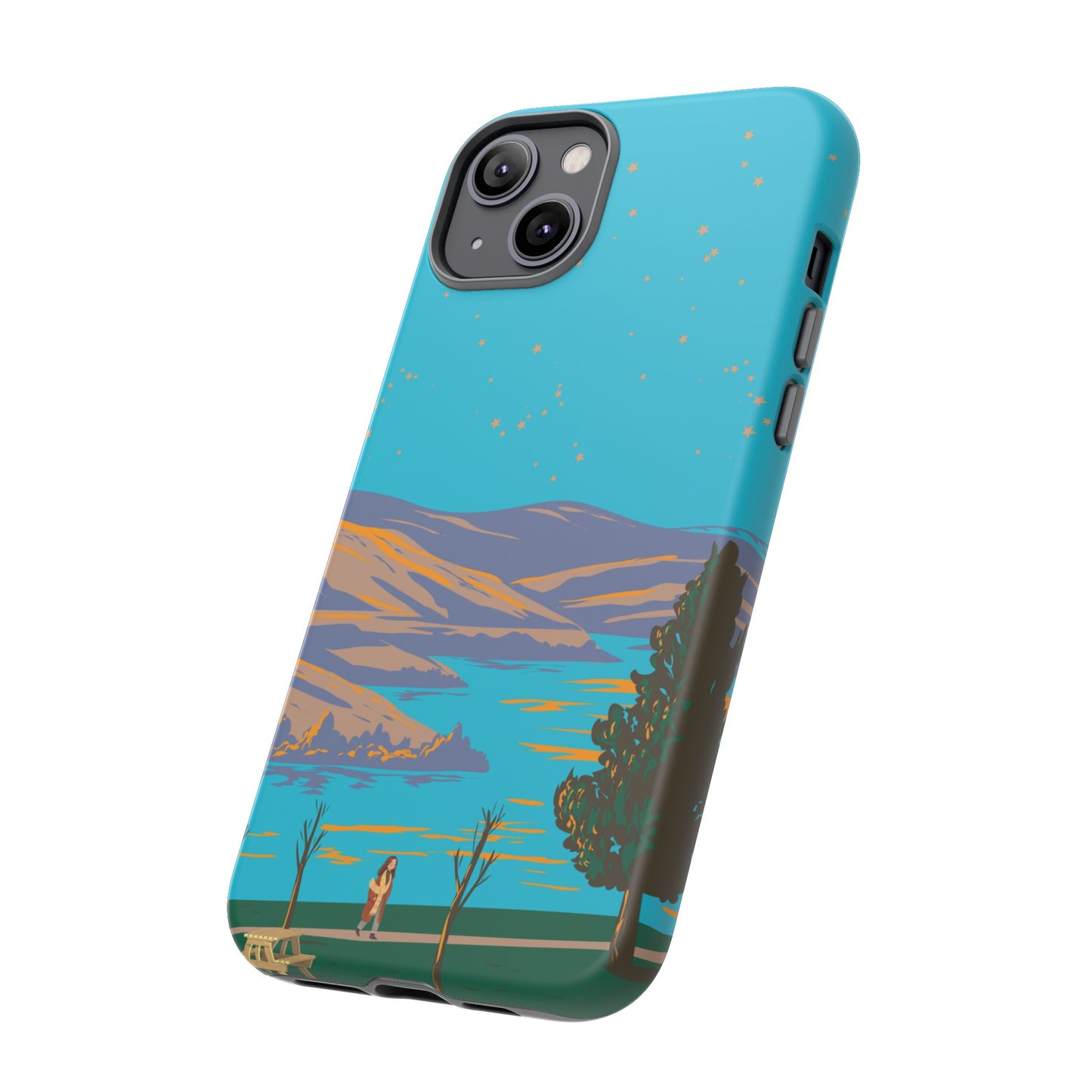 Afternoon Stroll Phone Case| iPhone 15 Plus/ Pro, 14, 13, 12| Google Pixel 7, Pro, 5| Samsung Galaxy S23 All Major Phone Models