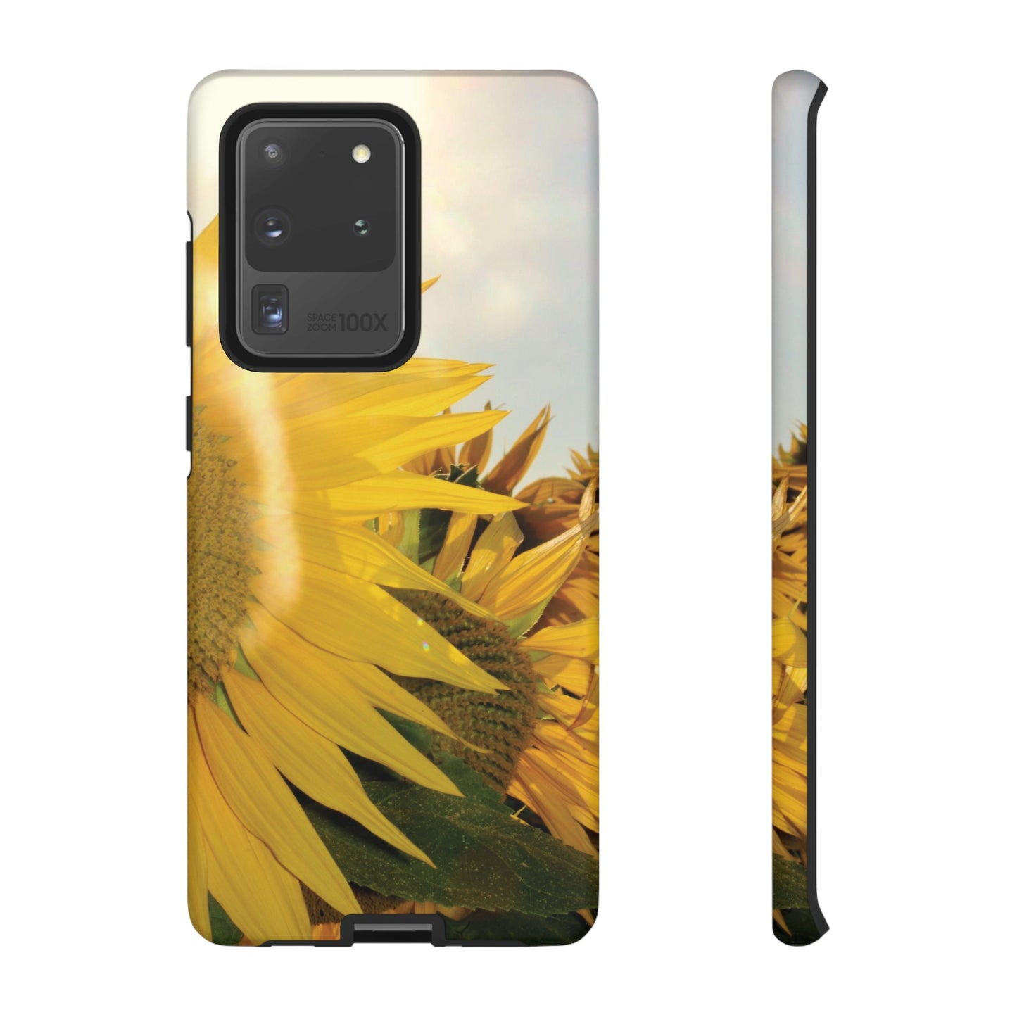 Bright Sunflower Wallpaper Phone Case | iPhone 15 Plus/ Pro, 14, 13, 12| Google Pixel 7, Pro, 5| Samsung Galaxy S23 All Major Phone Models