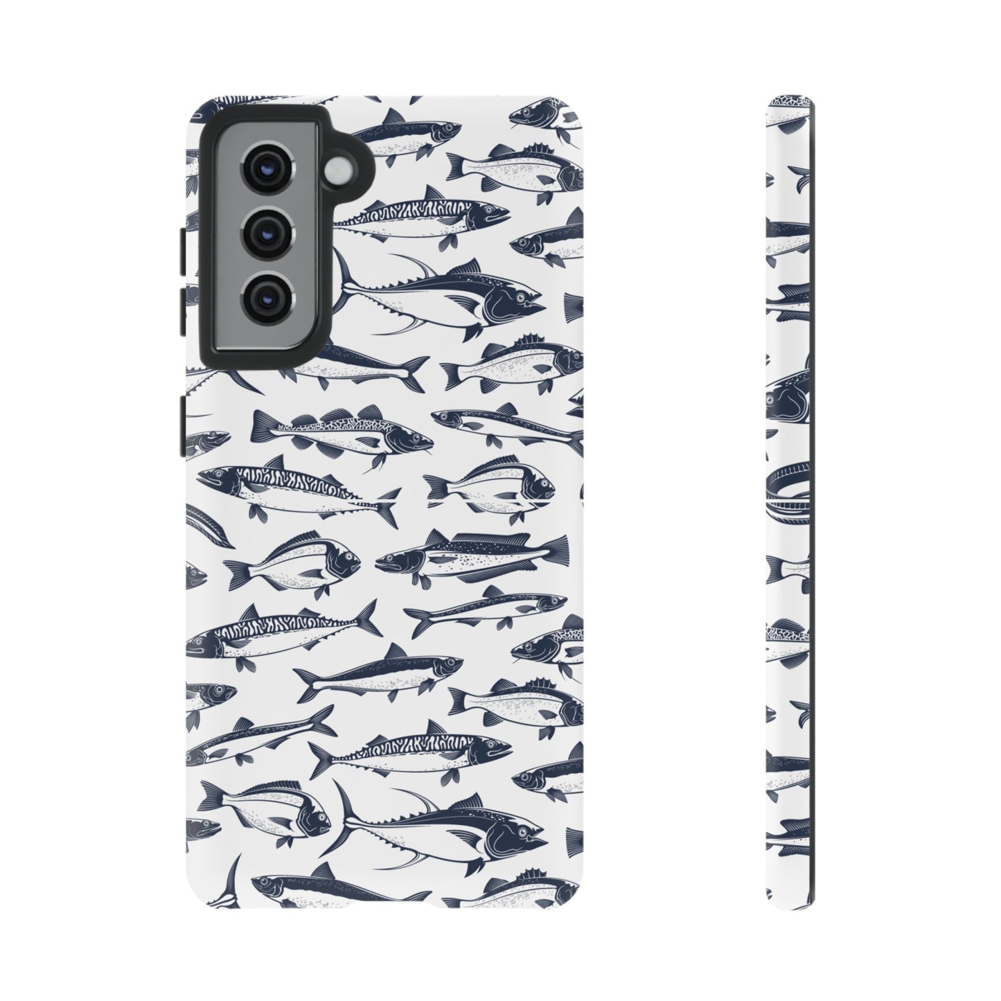 Fish Wallpaper Phone Case | iPhone 15 Plus/ Pro, 14, 13, 12| Google Pixel 7, Pro, 5| Samsung Galaxy S23 All Major Phone Models