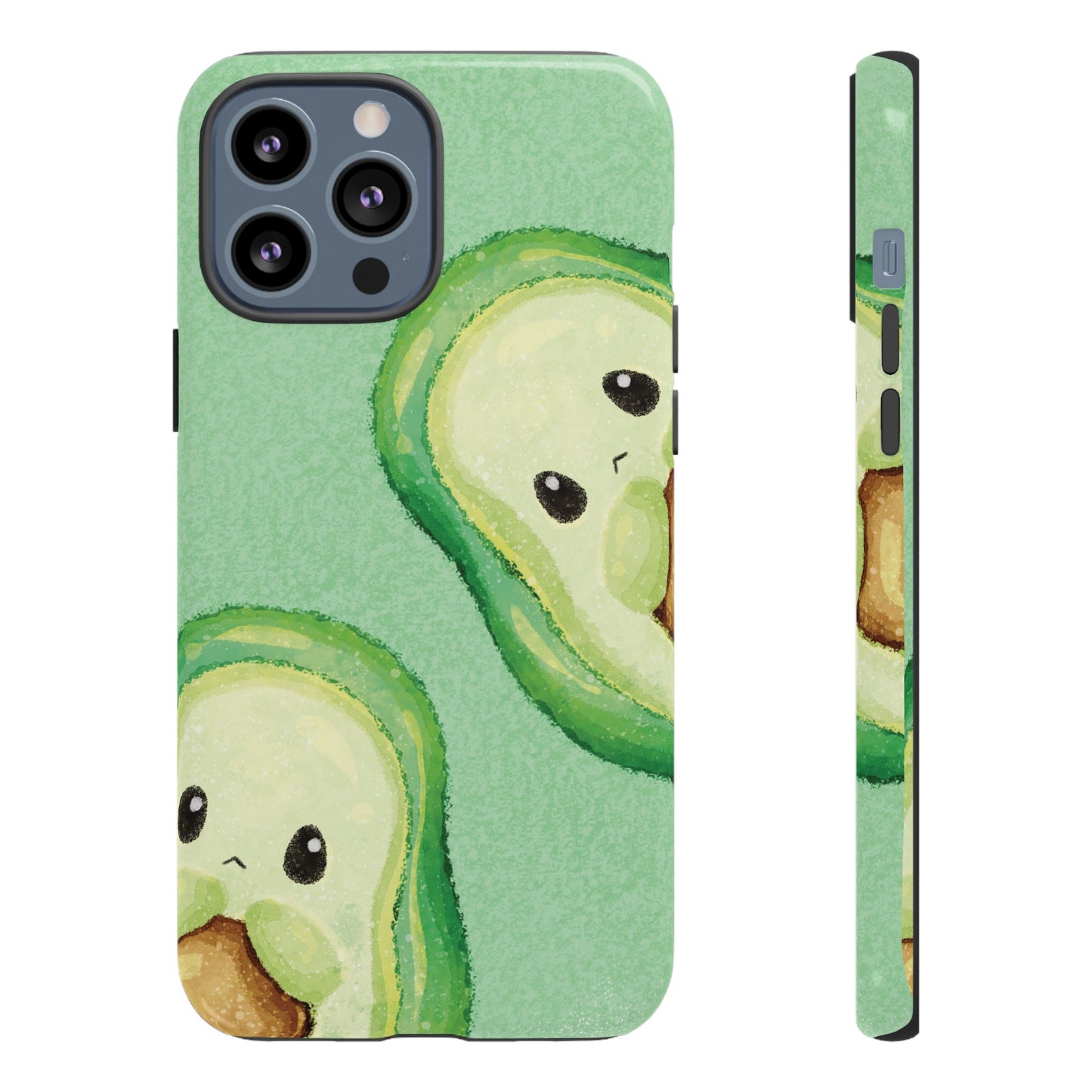 Avocado Friends Wallpaper Phone Case | iPhone 15 Plus/ Pro, 14, 13, 12| Google Pixel 7, Pro, 5| Samsung Galaxy S23 All Major Phone Models