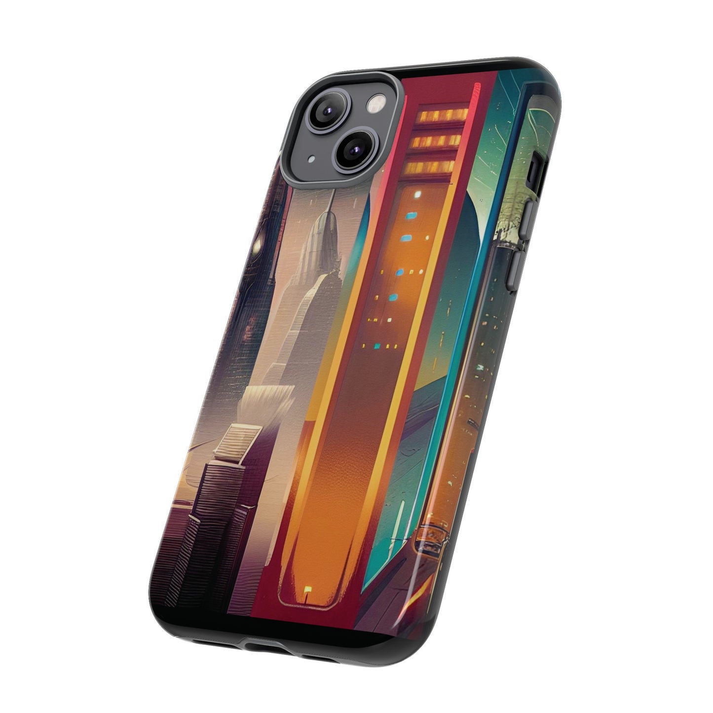 Sci-Fi  Buildings Wallpaper Phone Case | iPhone 15 Plus/ Pro, 14, 13, 12| Google Pixel 7, Pro, 5| Samsung Galaxy S23 All Major Phone Models