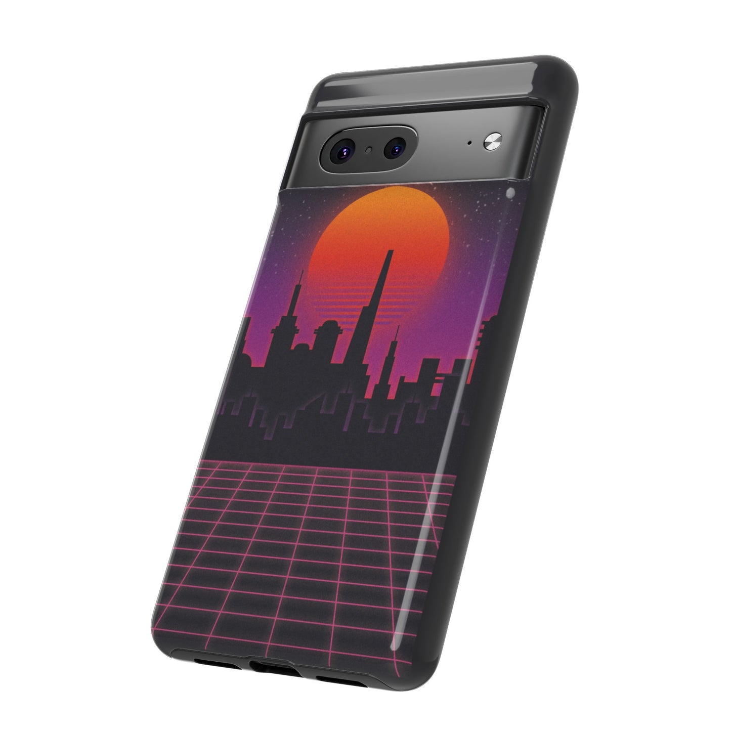 Retro City Phone Case | iPhone 15 Plus/ Pro, 14, 13, 12| Google Pixel 7, Pro, 5| Samsung Galaxy S23 All Major Phone Models