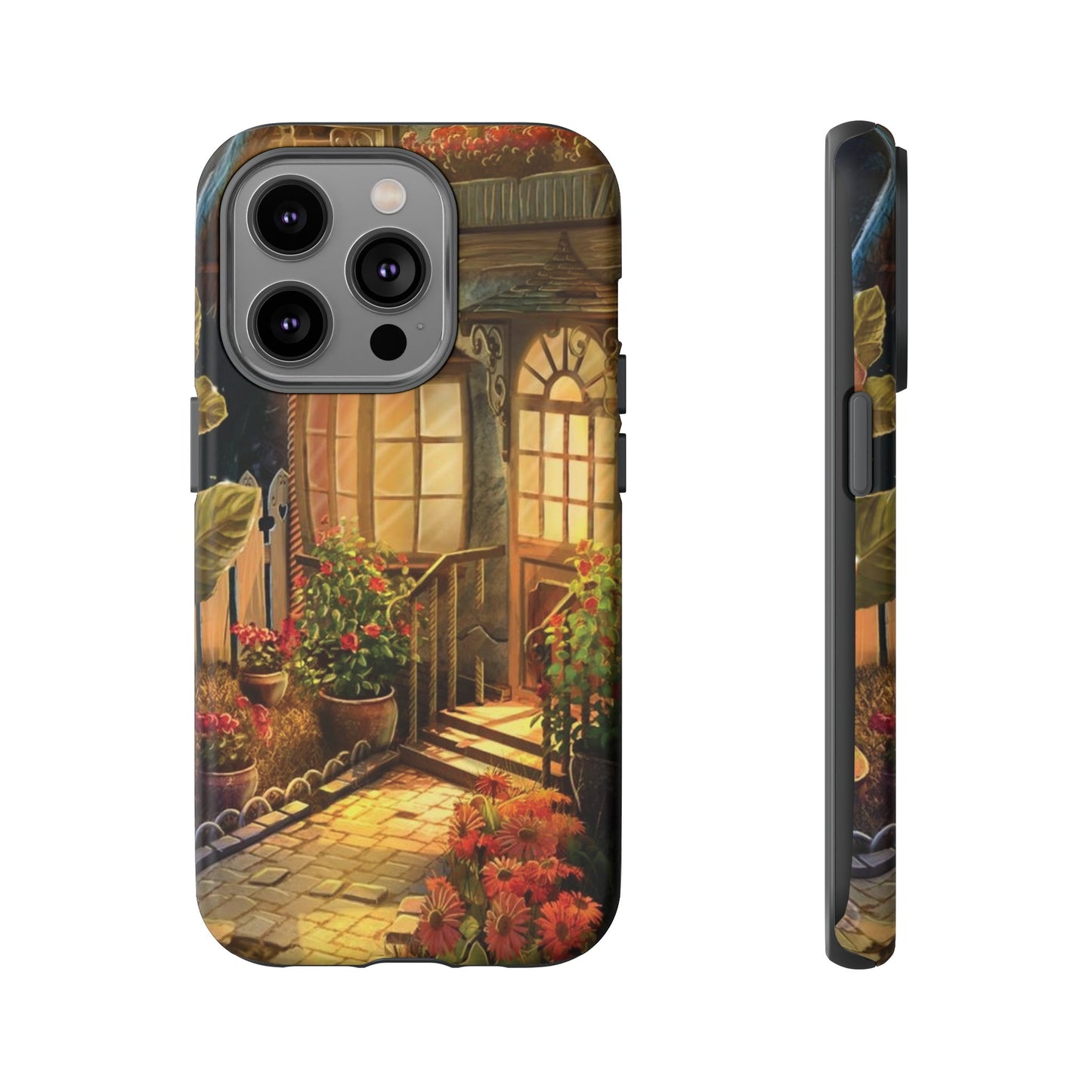 Cottage Garden Wallpaper Phone Case | iPhone 15 Plus/ Pro, 14, 13, 12| Google Pixel 7, Pro, 5| Samsung Galaxy S23 All Major Phone Models