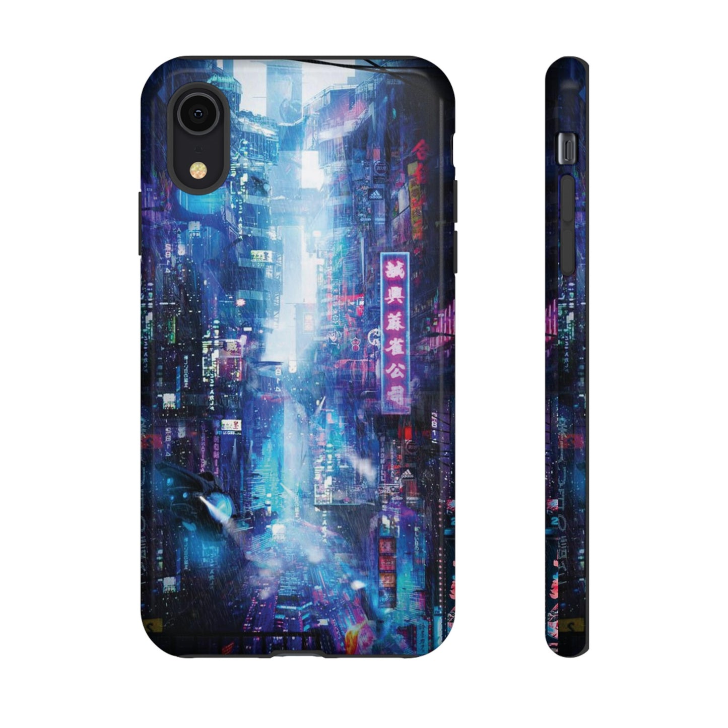 Night Life Futuristic City Wallpaper Phone Case | iPhone 15 Plus/ Pro, 14, 13, 12| Google Pixel 7, Pro, 5| Samsung Galaxy S23 All Major Phone Models