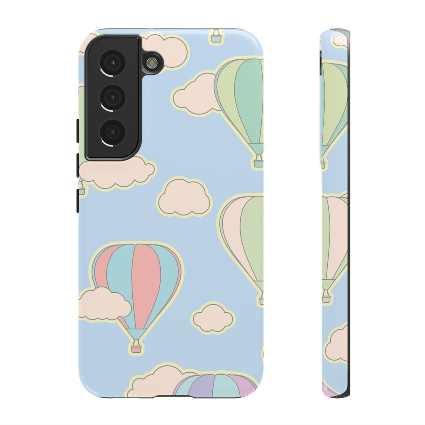 Hot Air Balloon Wallpaper Phone Case | iPhone 15 Plus/ Pro, 14, 13, 12| Google Pixel 7, Pro, 5| Samsung Galaxy S23 All Major Phone Models