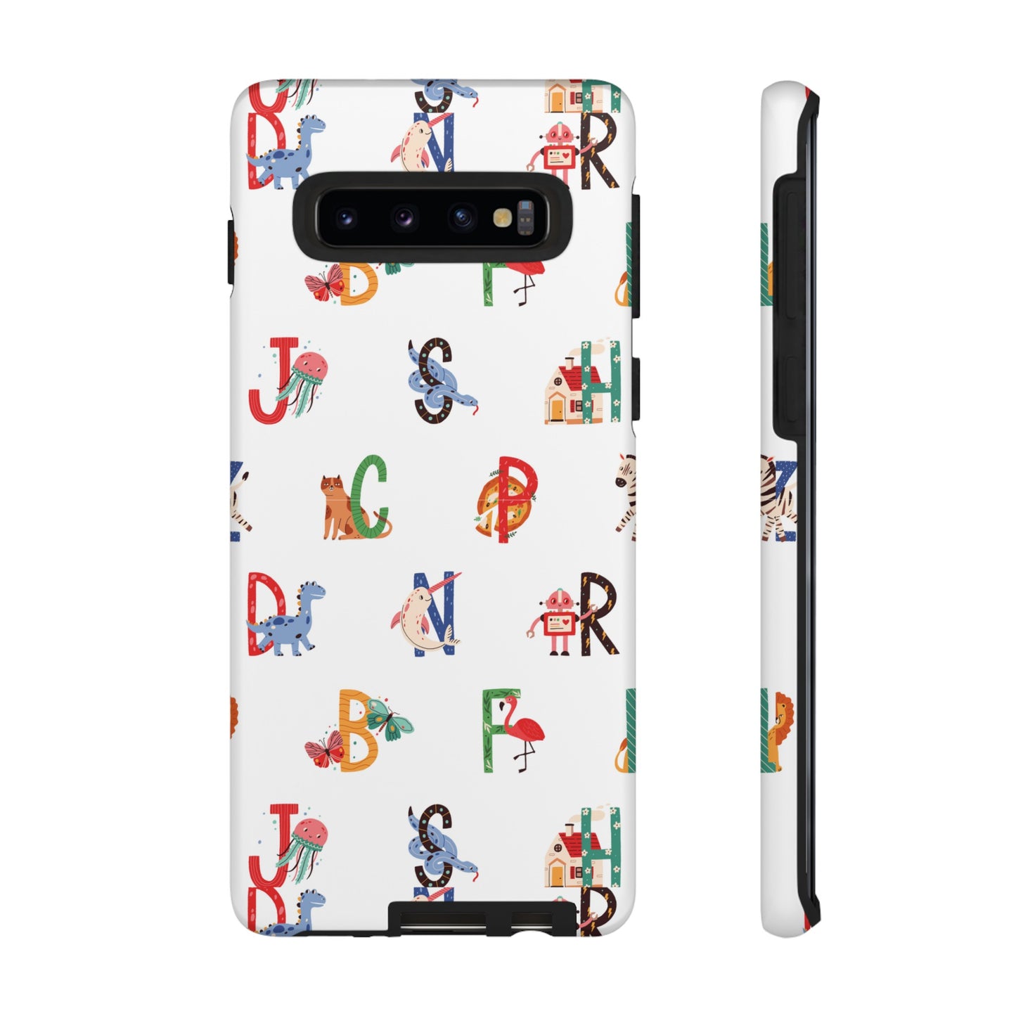 Alphabet Wallpaper Phone Case| iPhone 15 Plus/ Pro, 14, 13, 12| Google Pixel 7, Pro, 5| Samsung Galaxy S23 All Major Phone Models