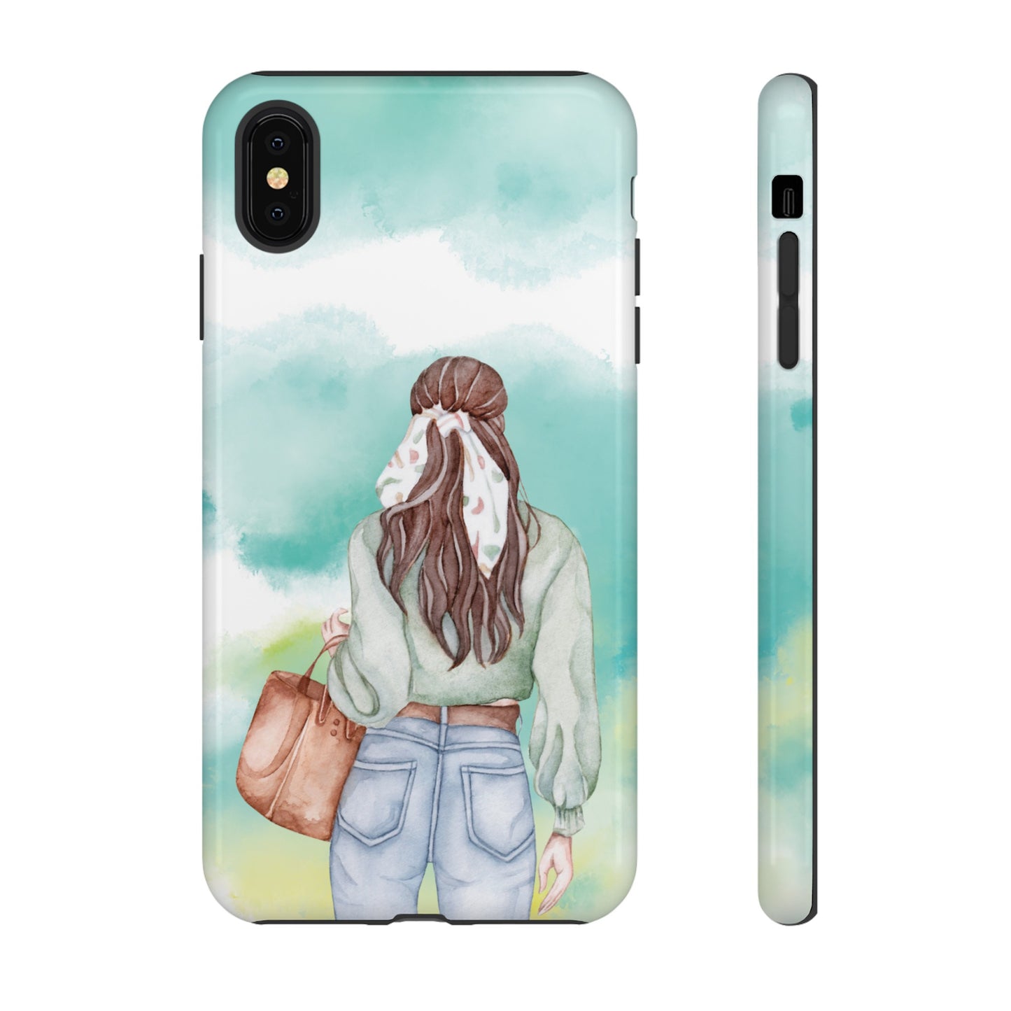 Girl Wallpaper Phone Case | iPhone 15 Plus/ Pro, 14, 13, 12| Google Pixel 7, Pro, 5| Samsung Galaxy S23 All Major Phone Models