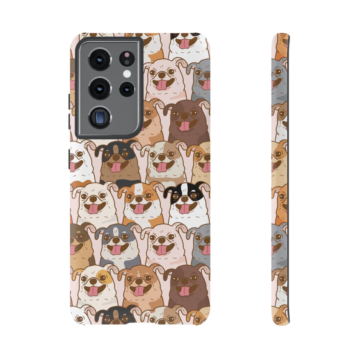 Dog Line Up Phone Case | iPhone 15 Plus/ Pro, 14, 13, 12| Google Pixel 7, Pro, 5| Samsung Galaxy S23 All Major Phone Models