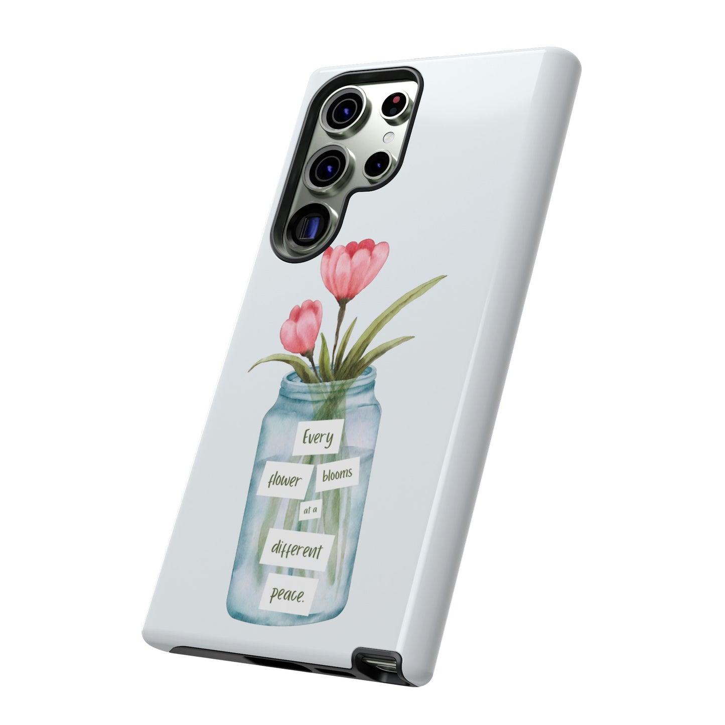 Flowers in a Jar Wallpaper Phone Case | iPhone 15 Plus/ Pro, 14, 13, 12| Google Pixel 7, Pro, 5| Samsung Galaxy S23 All Major Phone Models