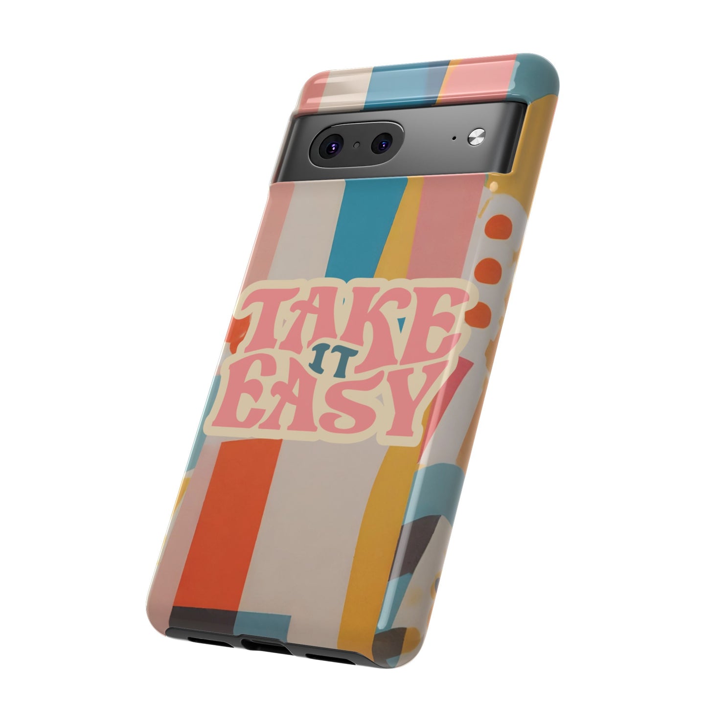 Take It Easy Wallpaper Phone Case | iPhone 15 Plus/ Pro, 14, 13, 12| Google Pixel 7, Pro, 5| Samsung Galaxy S23 All Major Phone Models