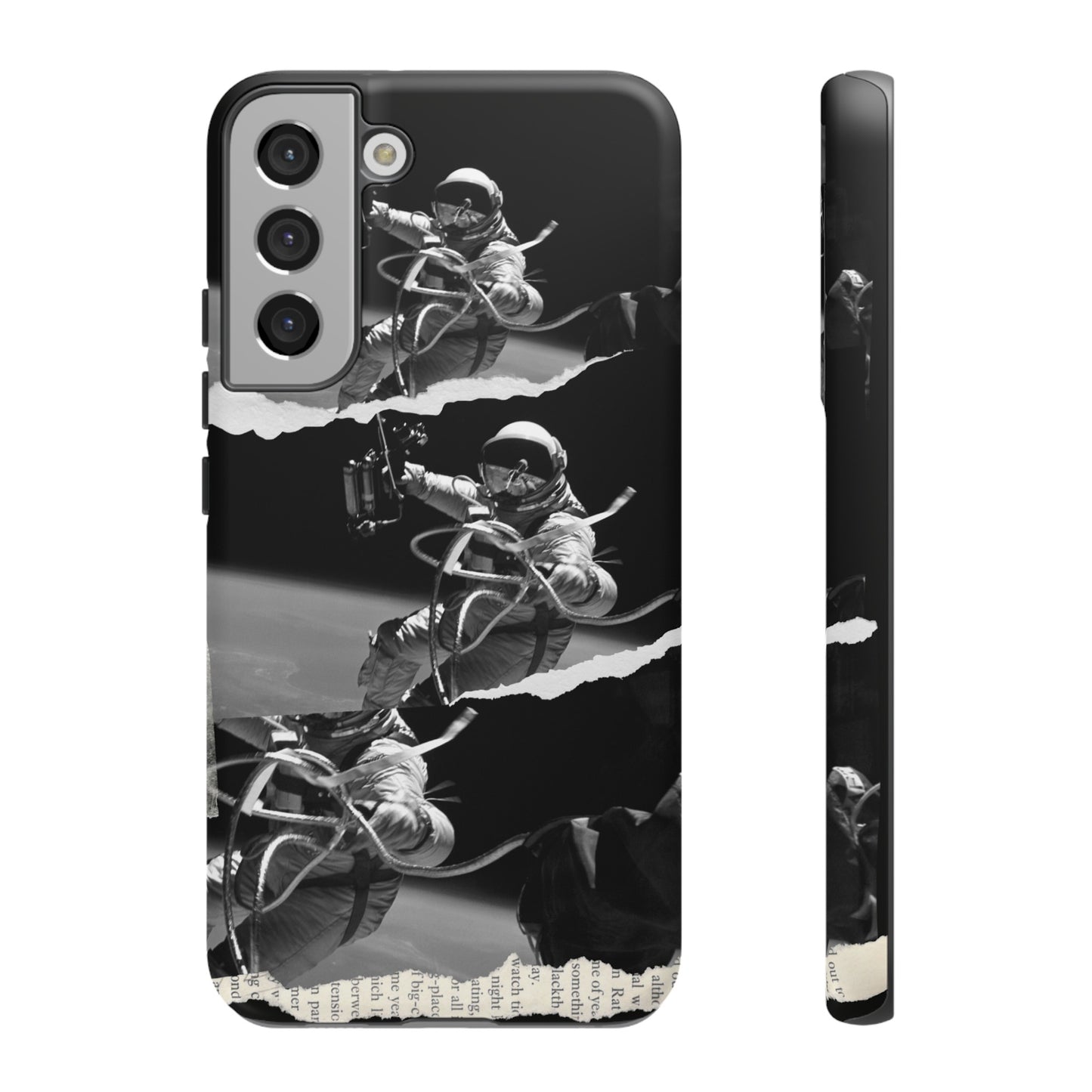 Astronaut Collage Phone Case | iPhone 15 Plus/ Pro, 14, 13, 12| Google Pixel 7, Pro, 5| Samsung Galaxy S23 All Major Phone Models