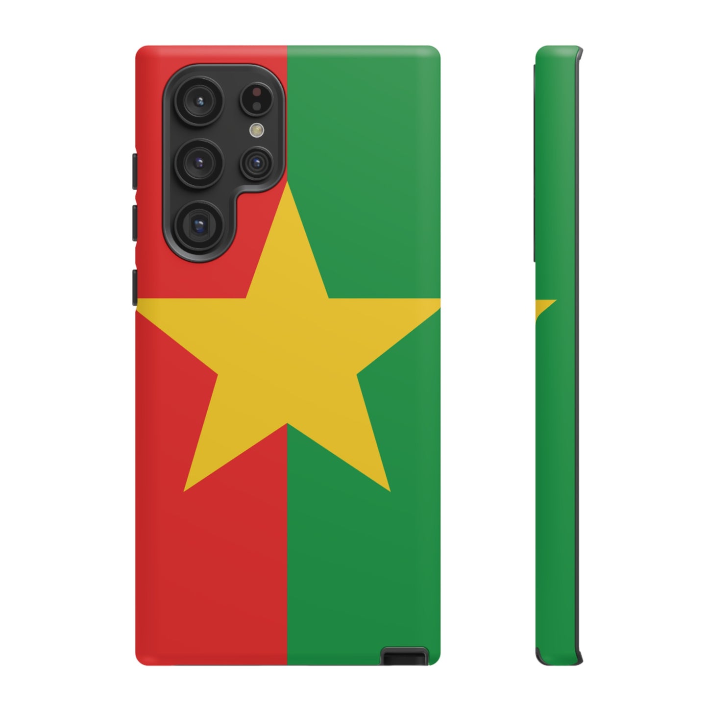 Burkina Faso Flag Phone Case | iPhone 15 Plus/ Pro, 14, 13, 12| Google Pixel 7, Pro, 5| Samsung Galaxy S23 All Major Phone Models