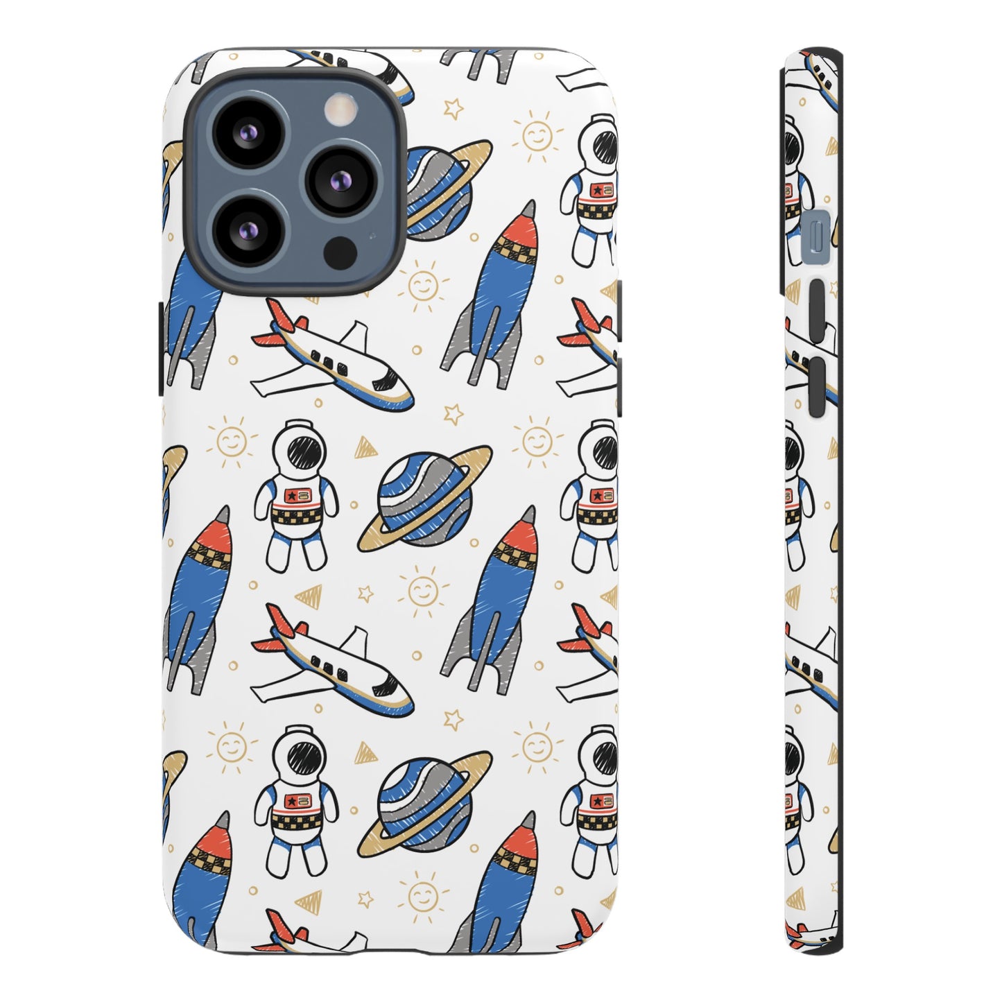 Kids Space Wallpaper Phone Case | iPhone 15 Plus/ Pro, 14, 13, 12| Google Pixel 7, Pro, 5| Samsung Galaxy S23 All Major Phone Models