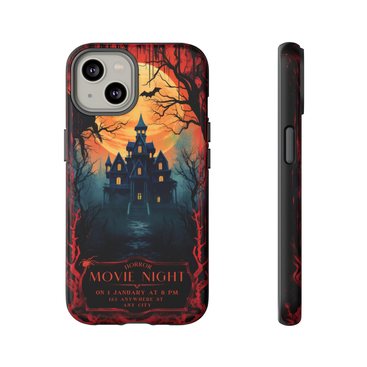 Horror Movie Night Phone Case | iPhone 15 Plus/ Pro, 14, 13, 12| Google Pixel 7, Pro, 5| Samsung Galaxy S23 All Major Phone Models