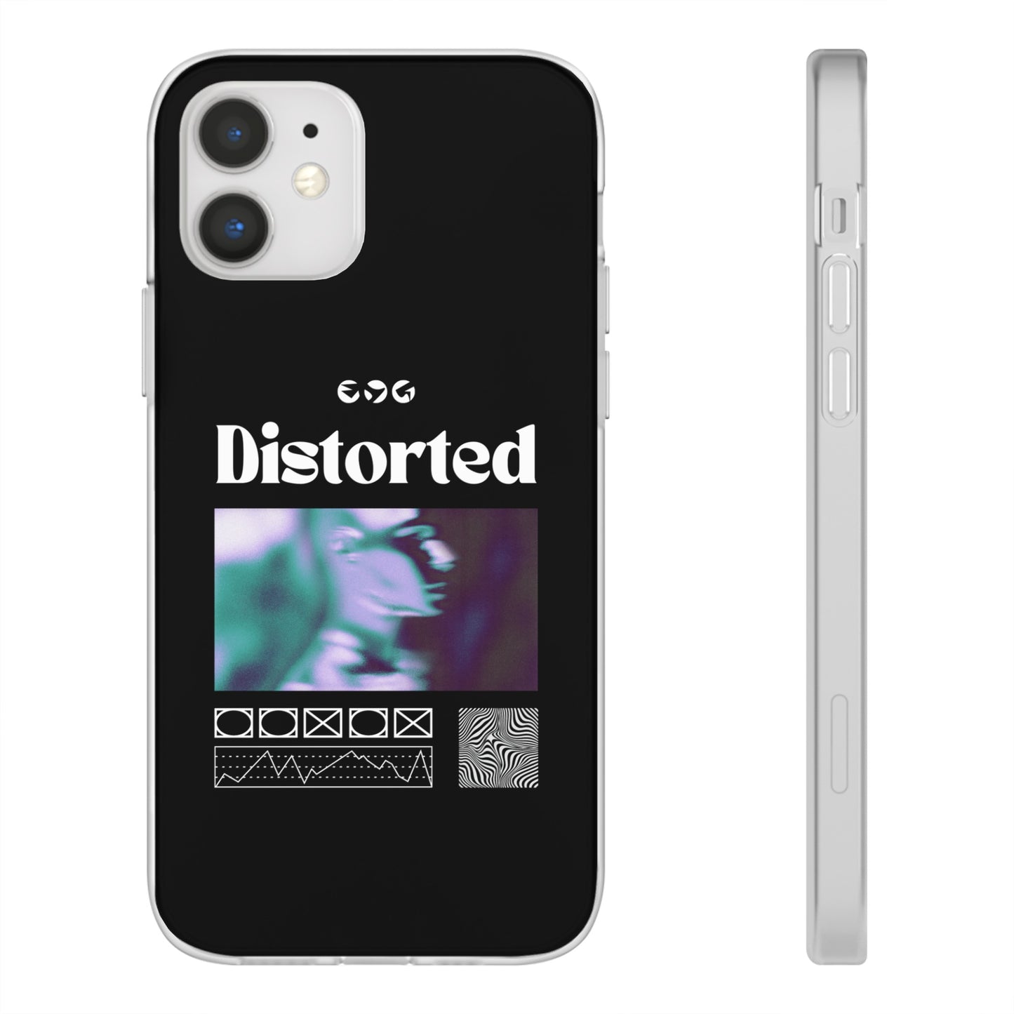 Distorted Phone Case | iPhone 15 Plus/ Pro, 14, 13, 12| Google Pixel 7, Pro, 5| Samsung Galaxy S23 All Major Phone Models