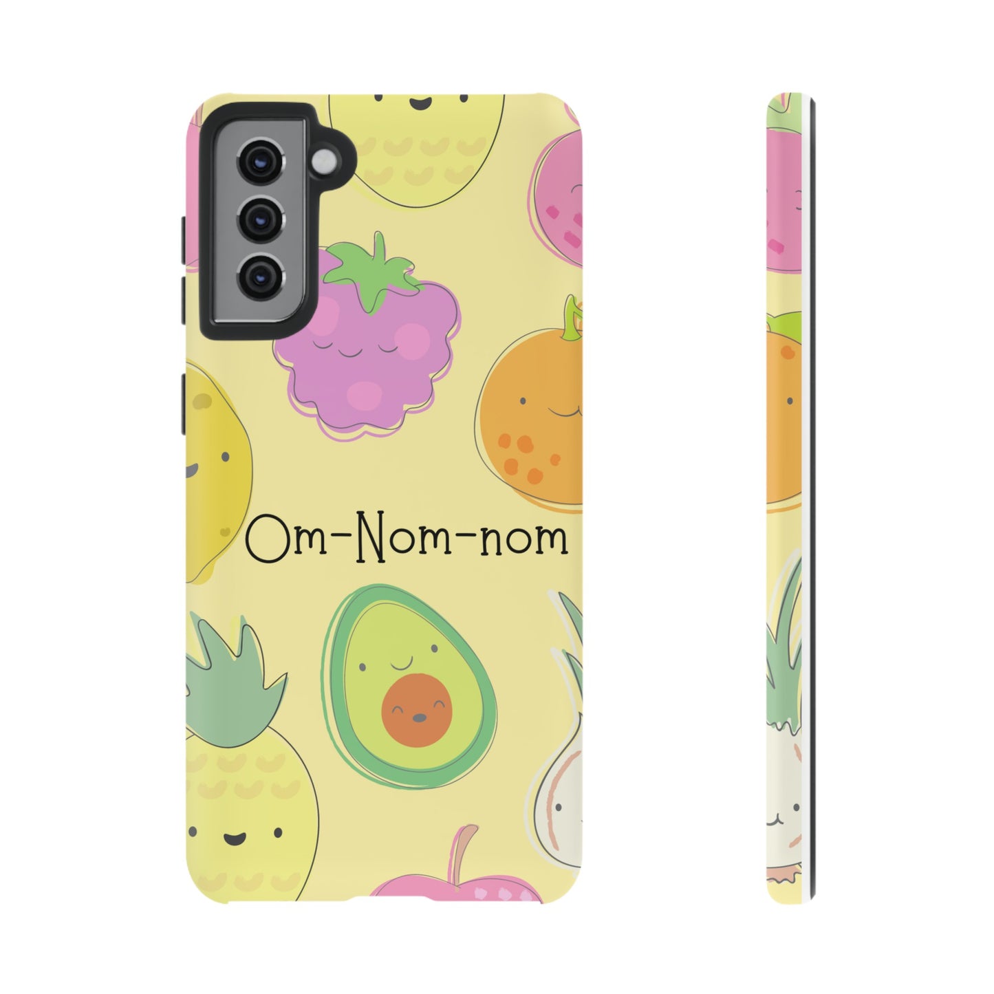 Om-Nom-Nom Phone Case | iPhone 15 Plus/ Pro, 14, 13, 12| Google Pixel 7, Pro, 5| Samsung Galaxy S23 All Major Phone Models