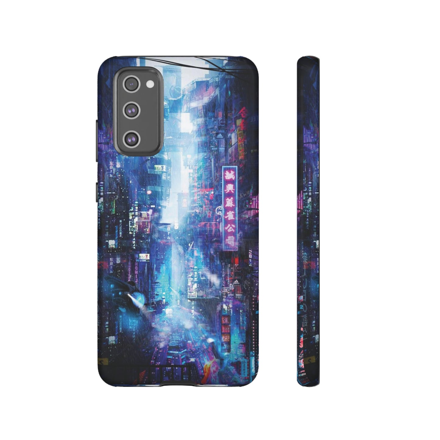 Night Life Futuristic City Wallpaper Phone Case | iPhone 15 Plus/ Pro, 14, 13, 12| Google Pixel 7, Pro, 5| Samsung Galaxy S23 All Major Phone Models