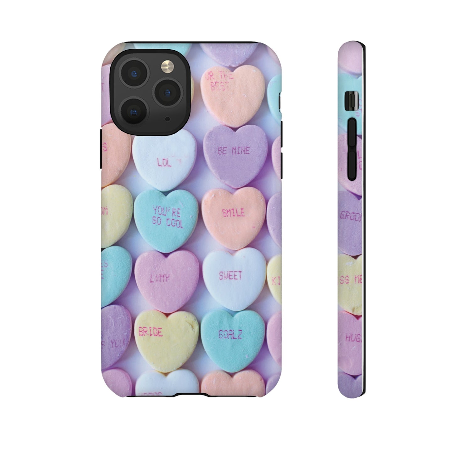 Hearts Valentine's Day Wallpaper Phone Case | iPhone 15 Plus/ Pro, 14, 13, 12| Google Pixel 7, Pro, 5| Samsung Galaxy S23 All Major Phone Models