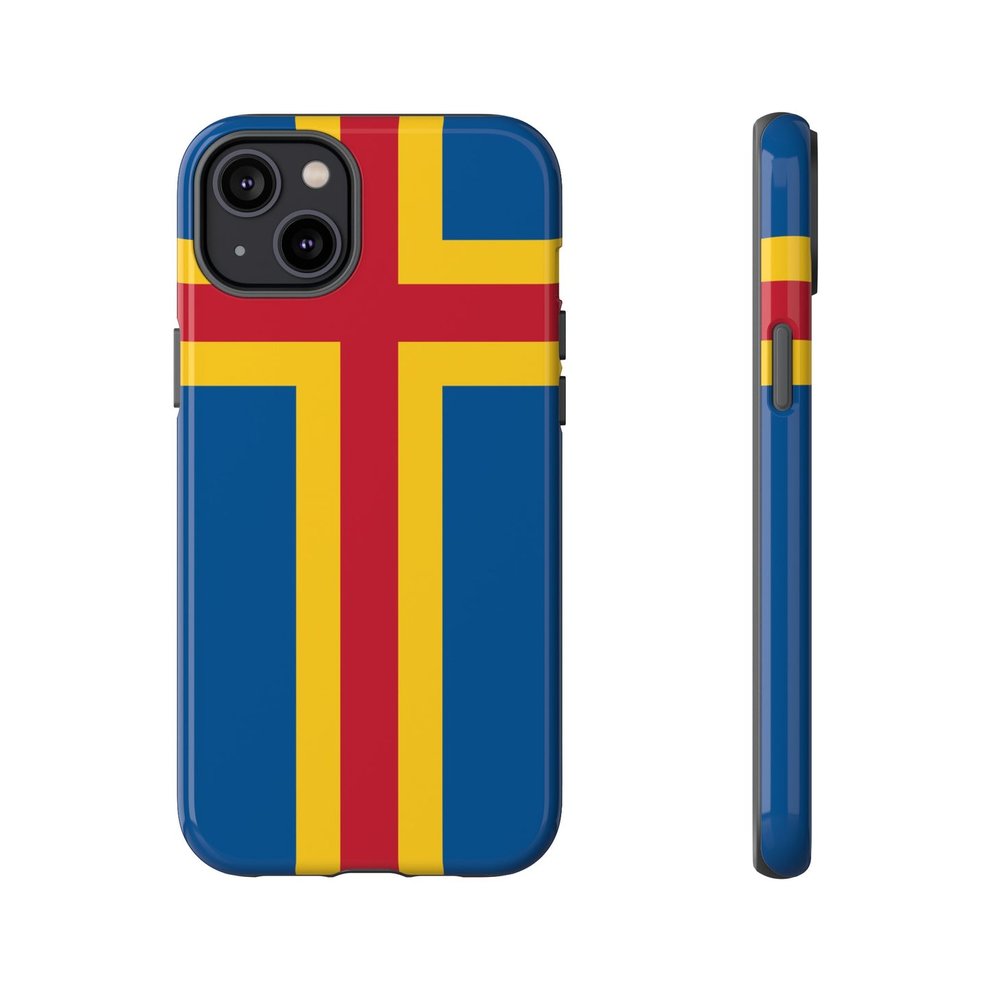 Aland Islands (Finland) Flag Phone Case | iPhone 15 Plus/ Pro, 14, 13, 12| Google Pixel 7, Pro, 5| Samsung Galaxy S23 All Major Phone Models