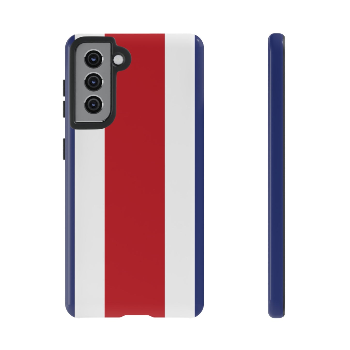 Costa Rica Flag Phone Case | iPhone 15 Plus/ Pro, 14, 13, 12| Google Pixel 7, Pro, 5| Samsung Galaxy S23 All Major Phone Models