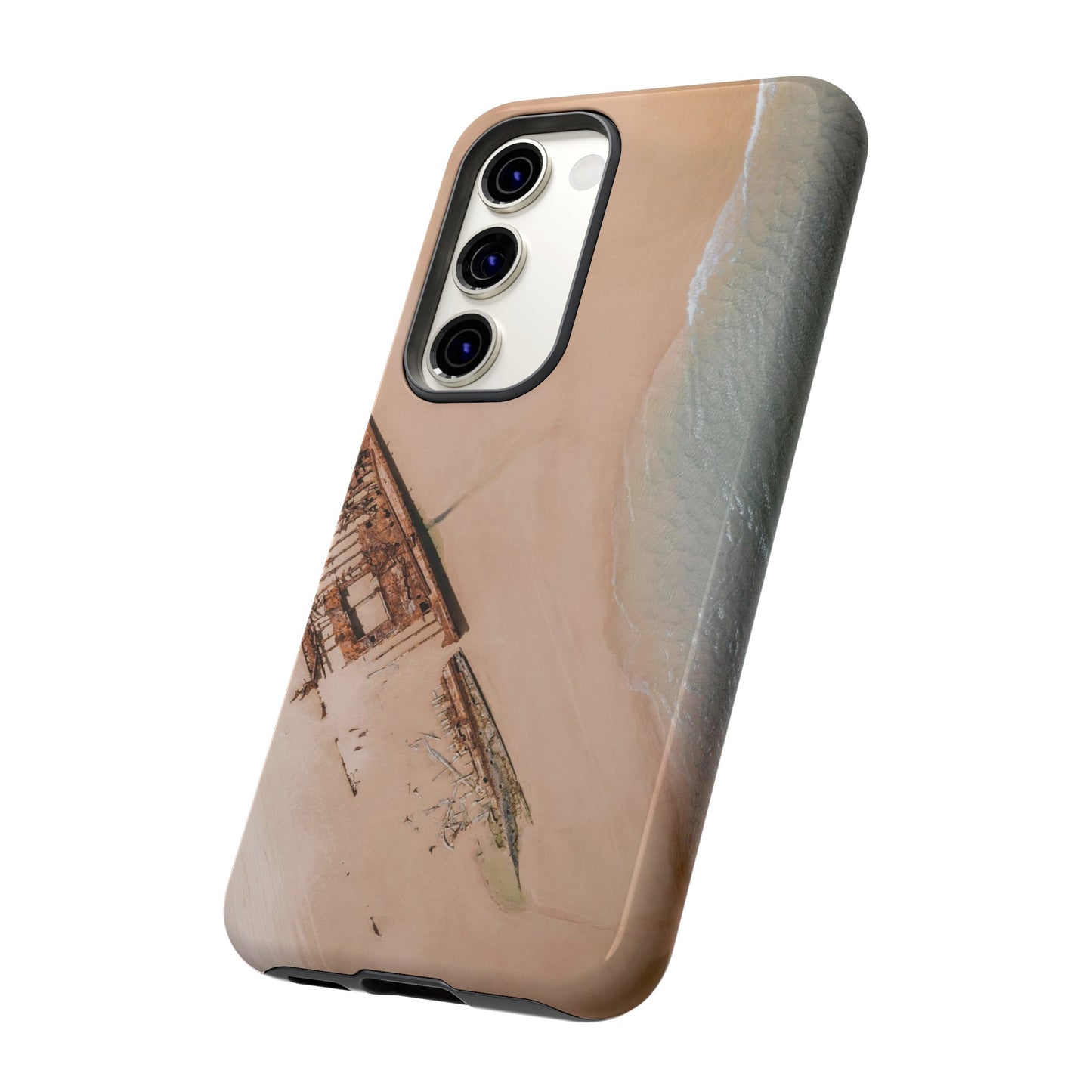 Fraser Island Shipwreck Wallpaper Phone Case | iPhone 15 Plus/ Pro, 14, 13, 12| Google Pixel 7, Pro, 5| Samsung Galaxy S23 All Major Phone Models