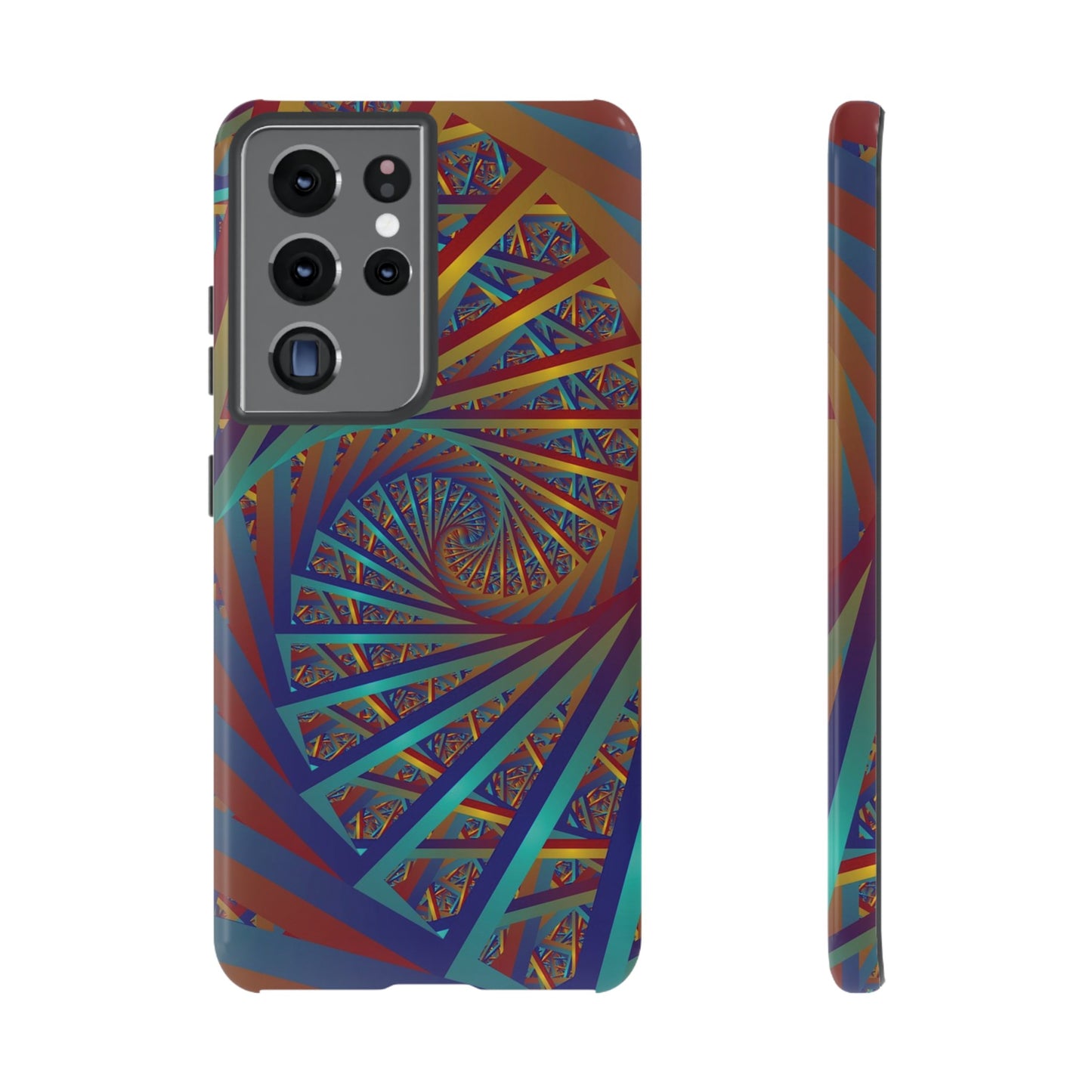 Colourful Spiral Wallpaper Phone Case | iPhone 15 Plus/ Pro, 14, 13, 12| Google Pixel 7, Pro, 5| Samsung Galaxy S23 All Major Phone Models