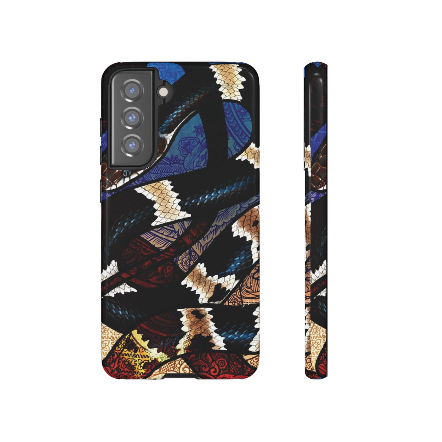 Snake Wallpaper Phone Case | iPhone 15 Plus/ Pro, 14, 13, 12| Google Pixel 7, Pro, 5| Samsung Galaxy S23 All Major Phone Models