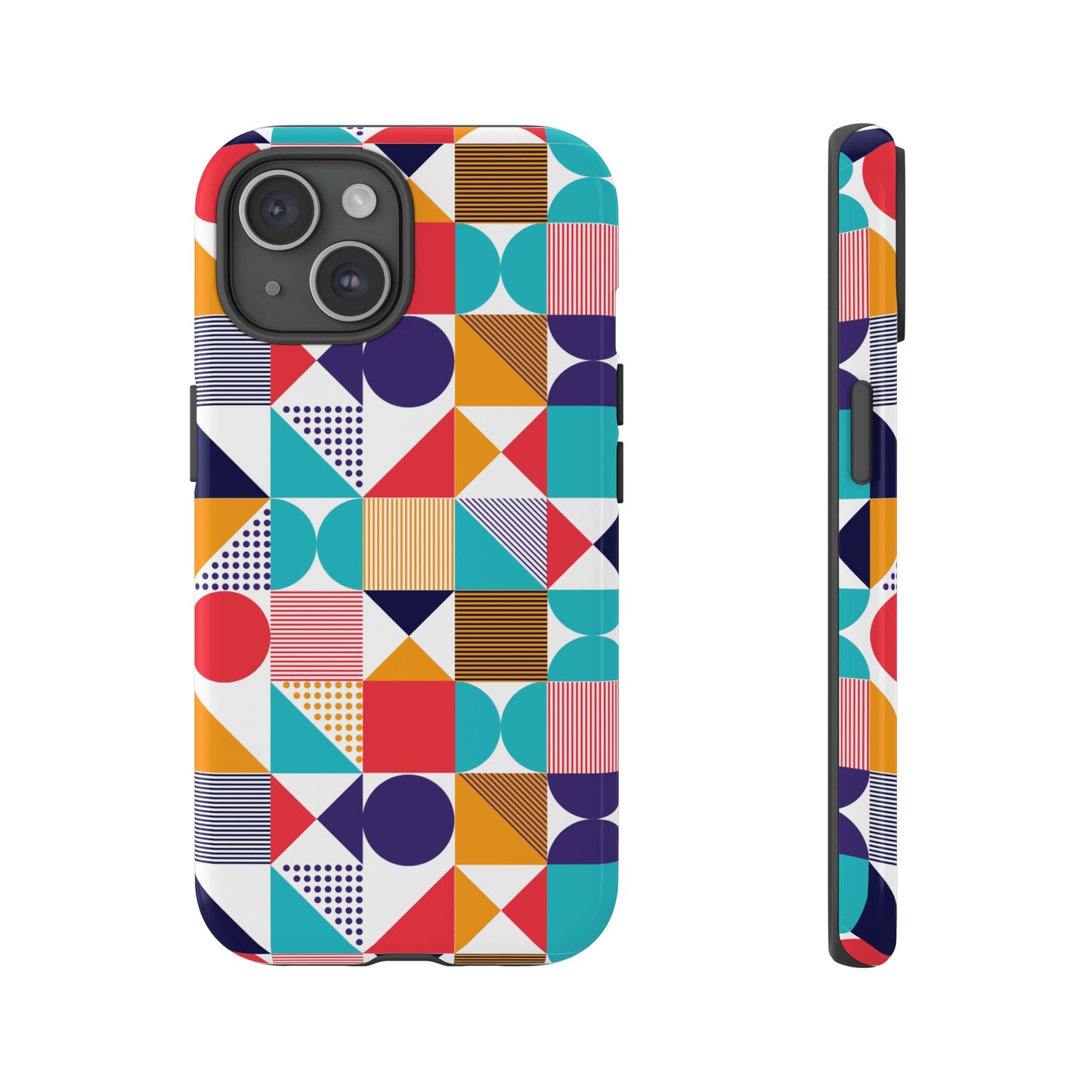 Geometric Patterned Wallpaper Phone Case | iPhone 15 Plus/ Pro, 14, 13, 12| Google Pixel 7, Pro, 5|Samsung Galaxy S23 All Major Phone Models