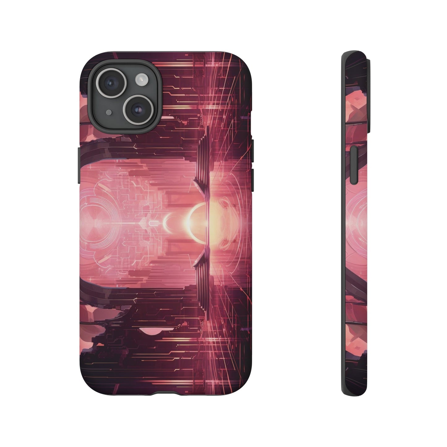 Sci-Fi Hall Wallpaper Phone Case | iPhone 15 Plus/ Pro, 14, 13, 12| Google Pixel 7, Pro, 5| Samsung Galaxy S23 All Major Phone Models