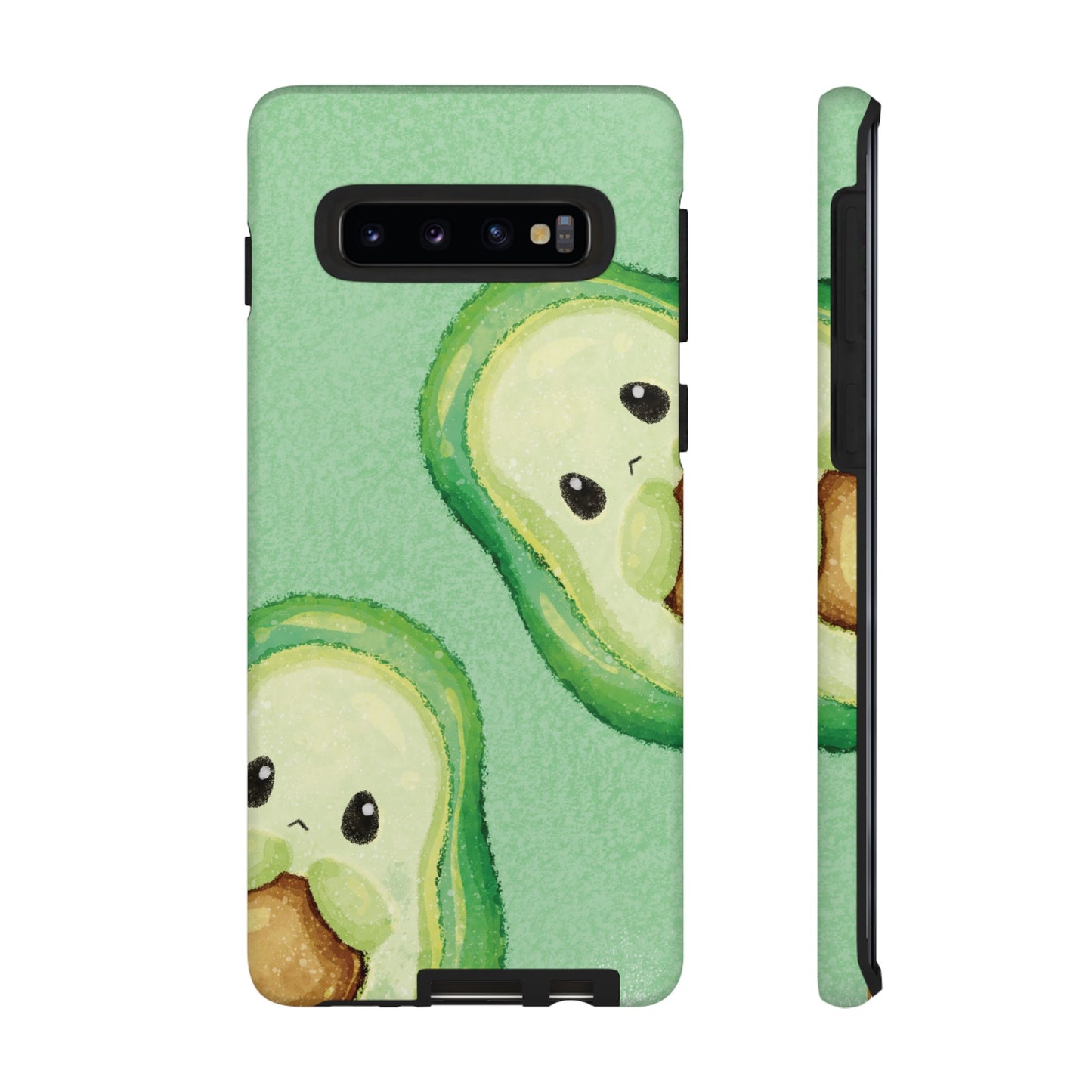 Avocado Friends Wallpaper Phone Case | iPhone 15 Plus/ Pro, 14, 13, 12| Google Pixel 7, Pro, 5| Samsung Galaxy S23 All Major Phone Models