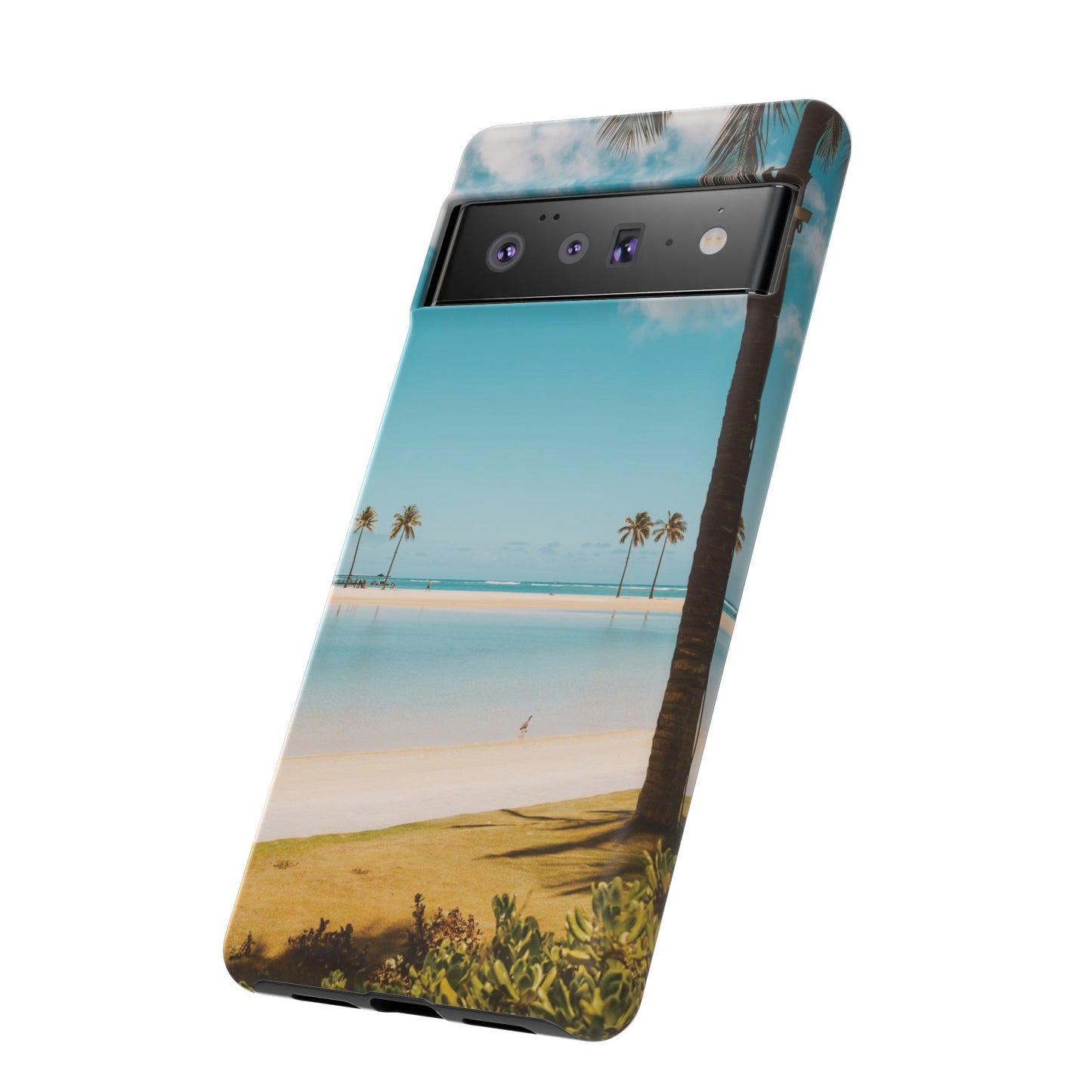 Beach Getaway Wallpaper Phone Case | iPhone 15 Plus/ Pro, 14, 13, 12| Google Pixel 7, Pro, 5| Samsung Galaxy S23 All Major Phone Models