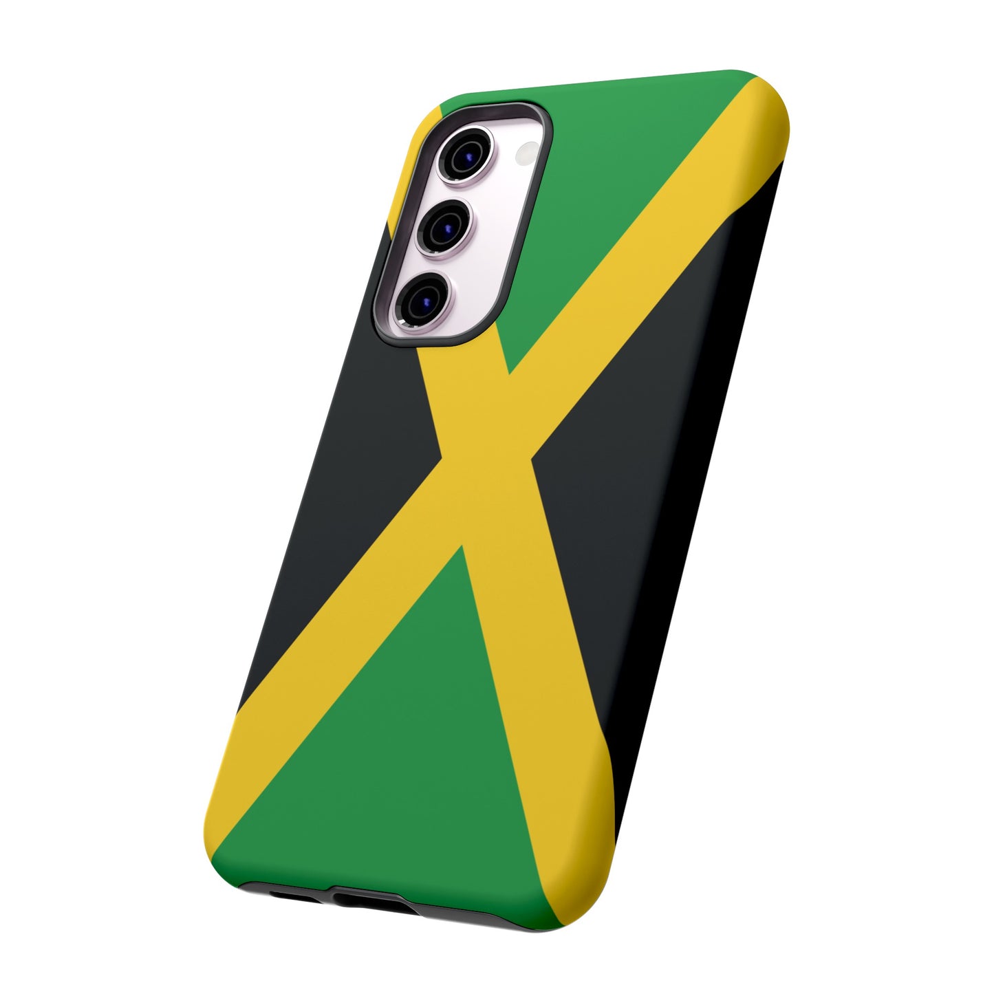 Jamaica Flag Phone Case | iPhone 15 Plus/ Pro, 14, 13, 12| Google Pixel 7, Pro, 5| Samsung Galaxy S23 All Major Phone Models