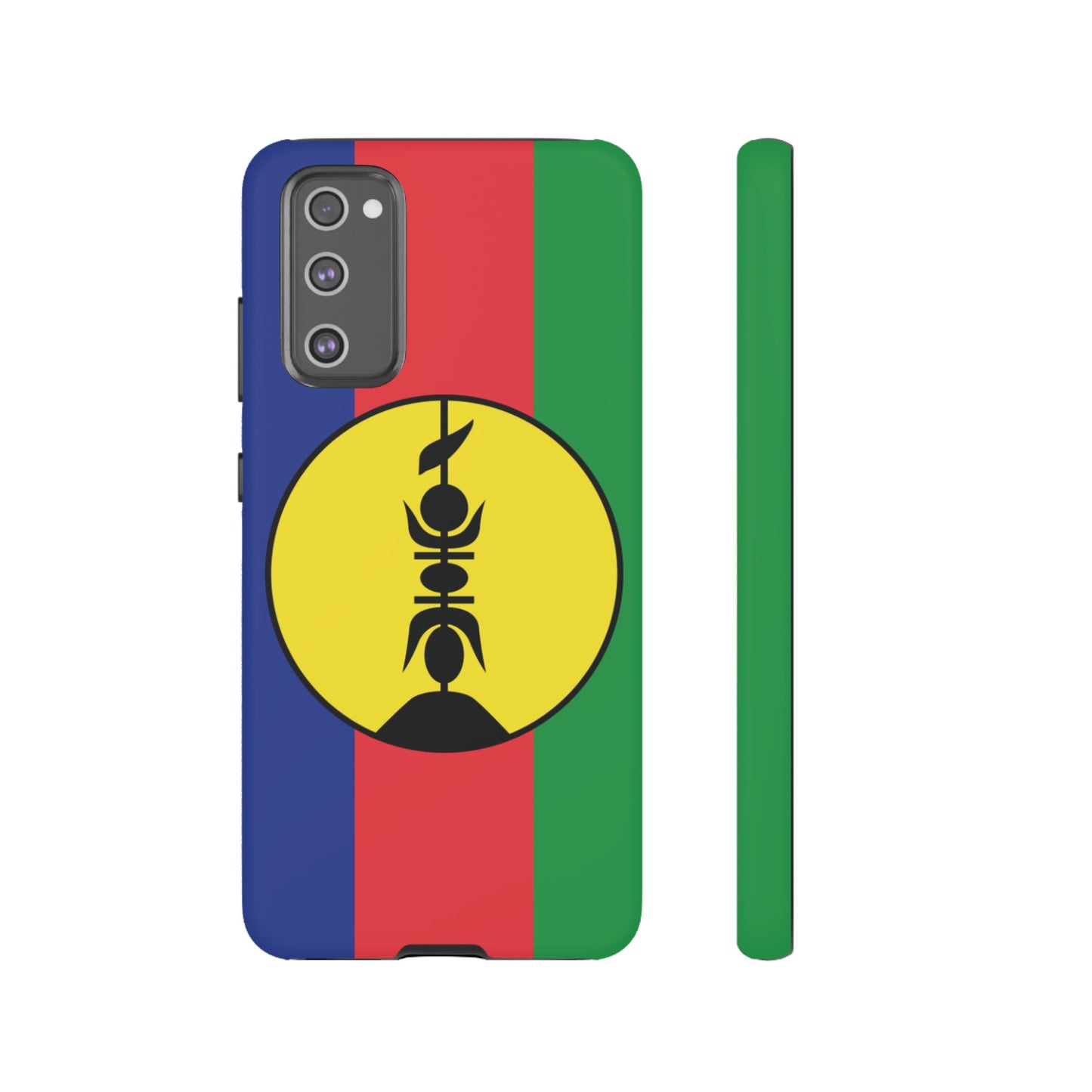 New Caledonia Flag Phone Case | iPhone 15 Plus/ Pro, 14, 13, 12| Google Pixel 7, Pro, 5| Samsung Galaxy S23 All Major Phone Models