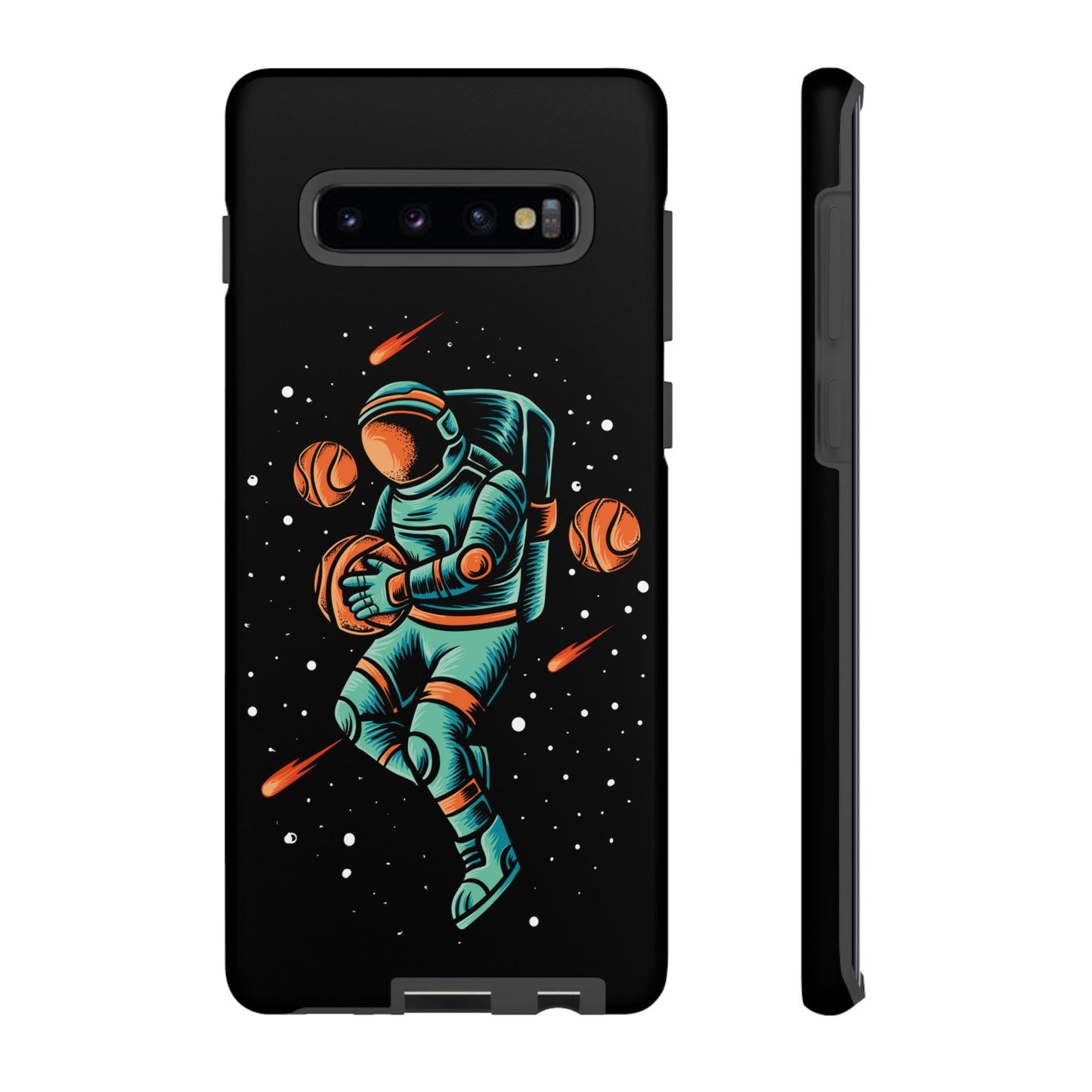 Space Basketball Phone Case | iPhone 15 Plus/ Pro, 14, 13, 12| Google Pixel 7, Pro, 5| Samsung Galaxy S23 All Major Phone Models