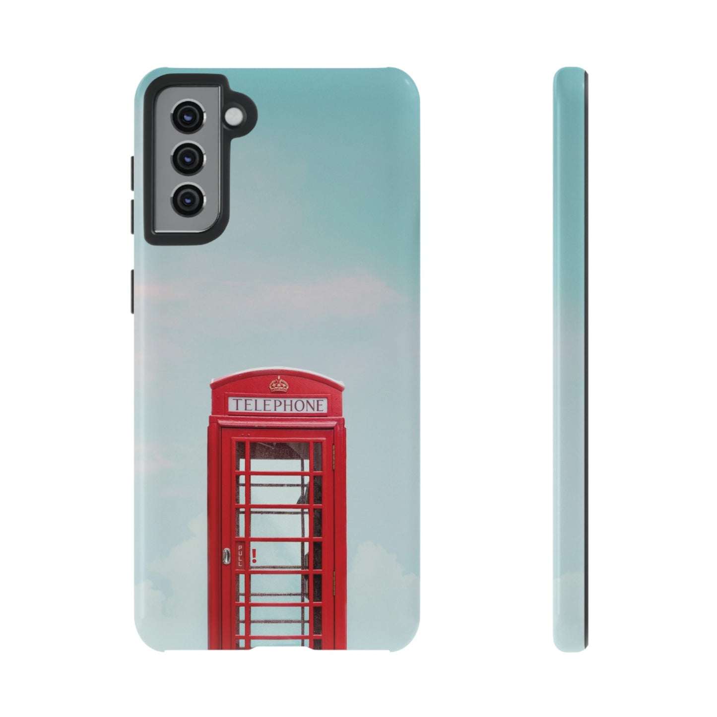 Telephone Booth Wallpaper Phone Case |iPhone 15 Plus/ Pro, 14, 13, 12|Google Pixel 7, Pro, 5| Samsung Galaxy S23 All Major Phone Models